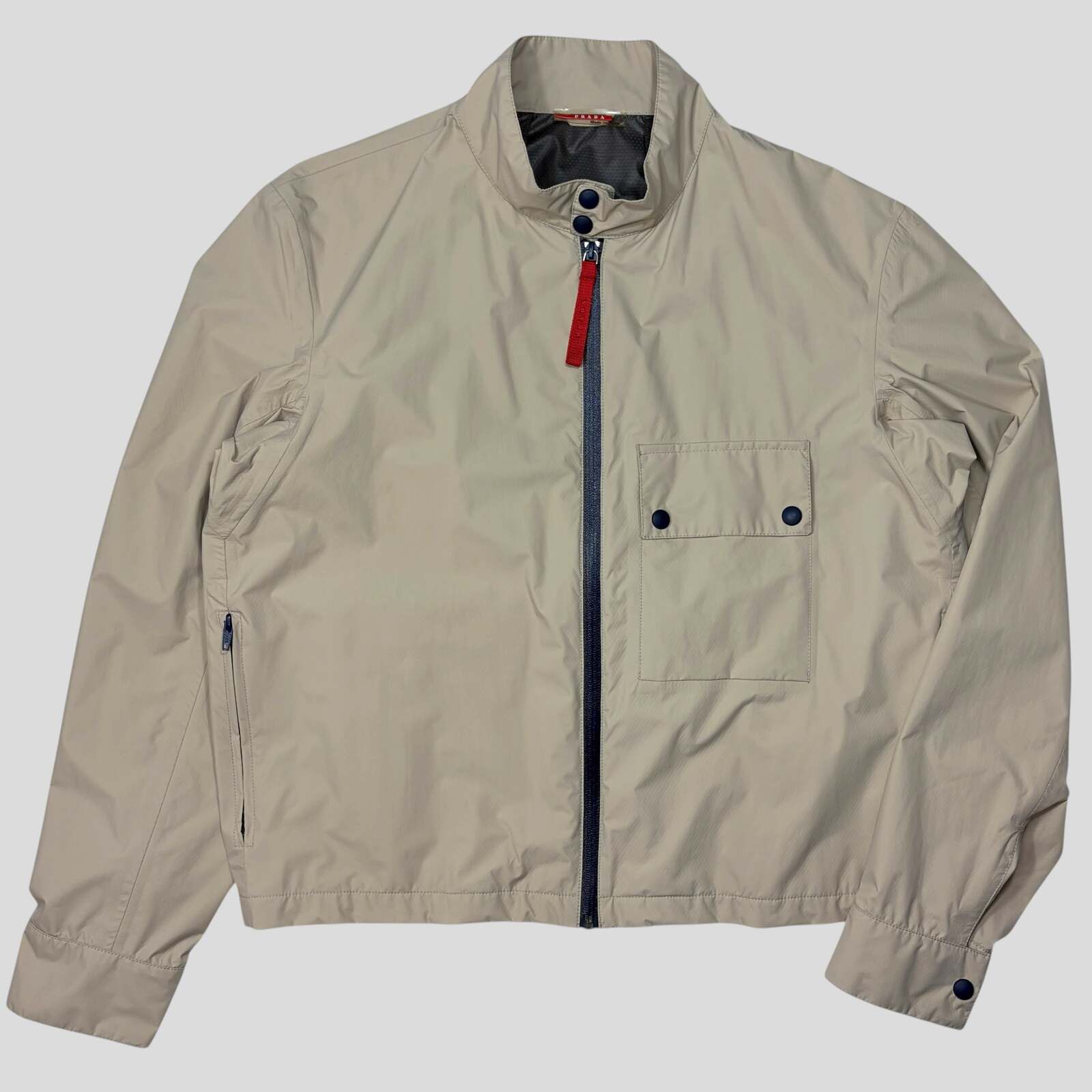 Prada Prada Vintage Gore-Tex Beige Jacket | Grailed