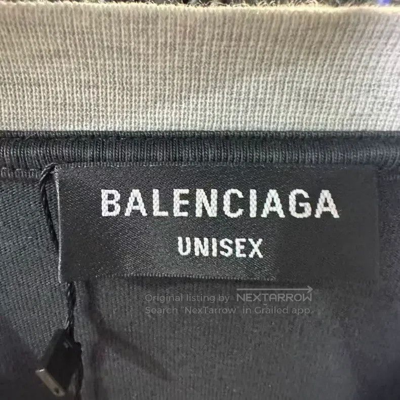 Balenciaga Balenciaga Skiing Circle Black and Grey Short Sleeve Size US M / EU 48-50 / 2 - 3 Thumbnail
