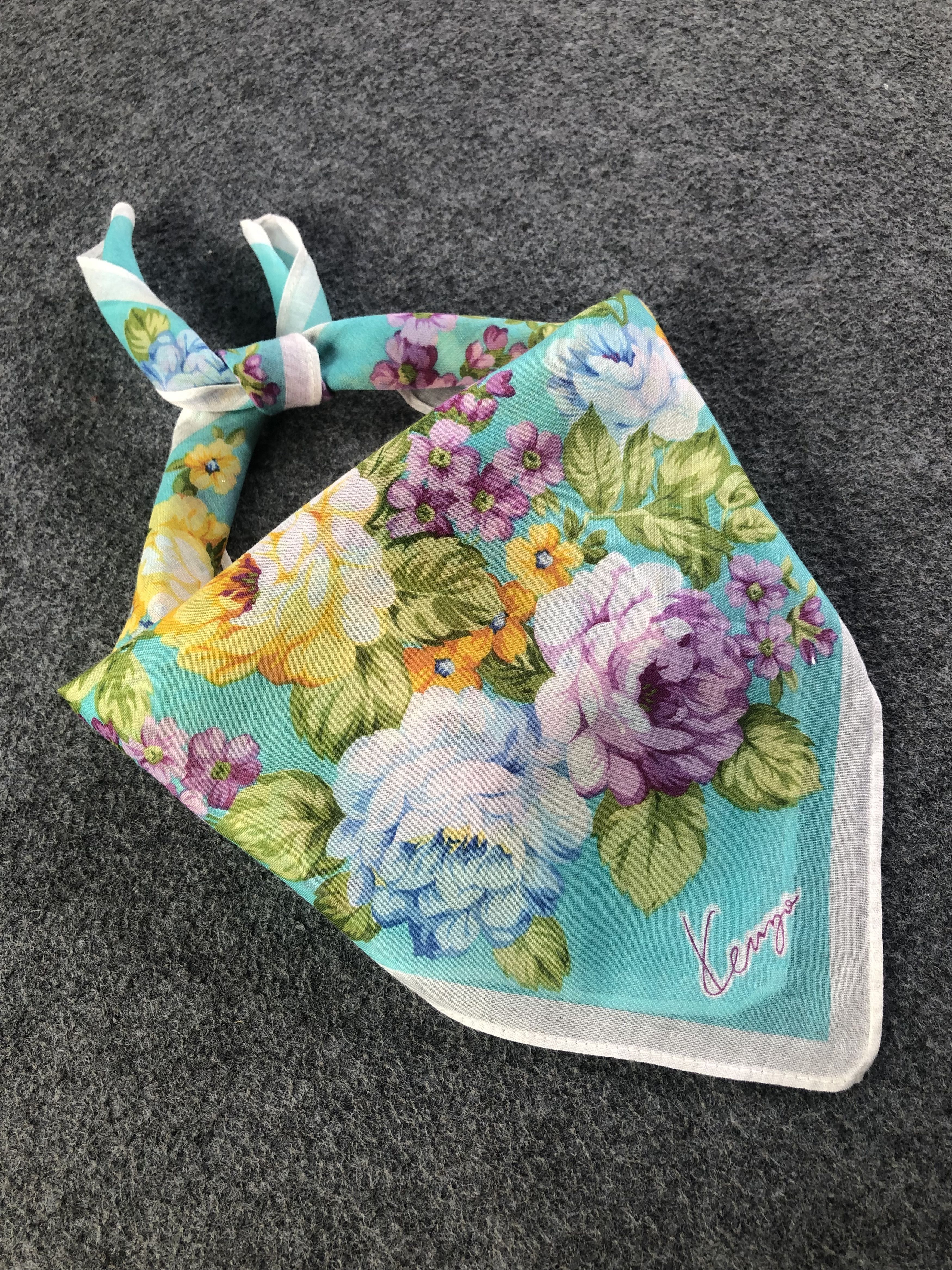 Kenzo × Vintage Kenzo Handkerchief / Bandana / Neckerchief Size ONE SIZE - 2 Thumbnail