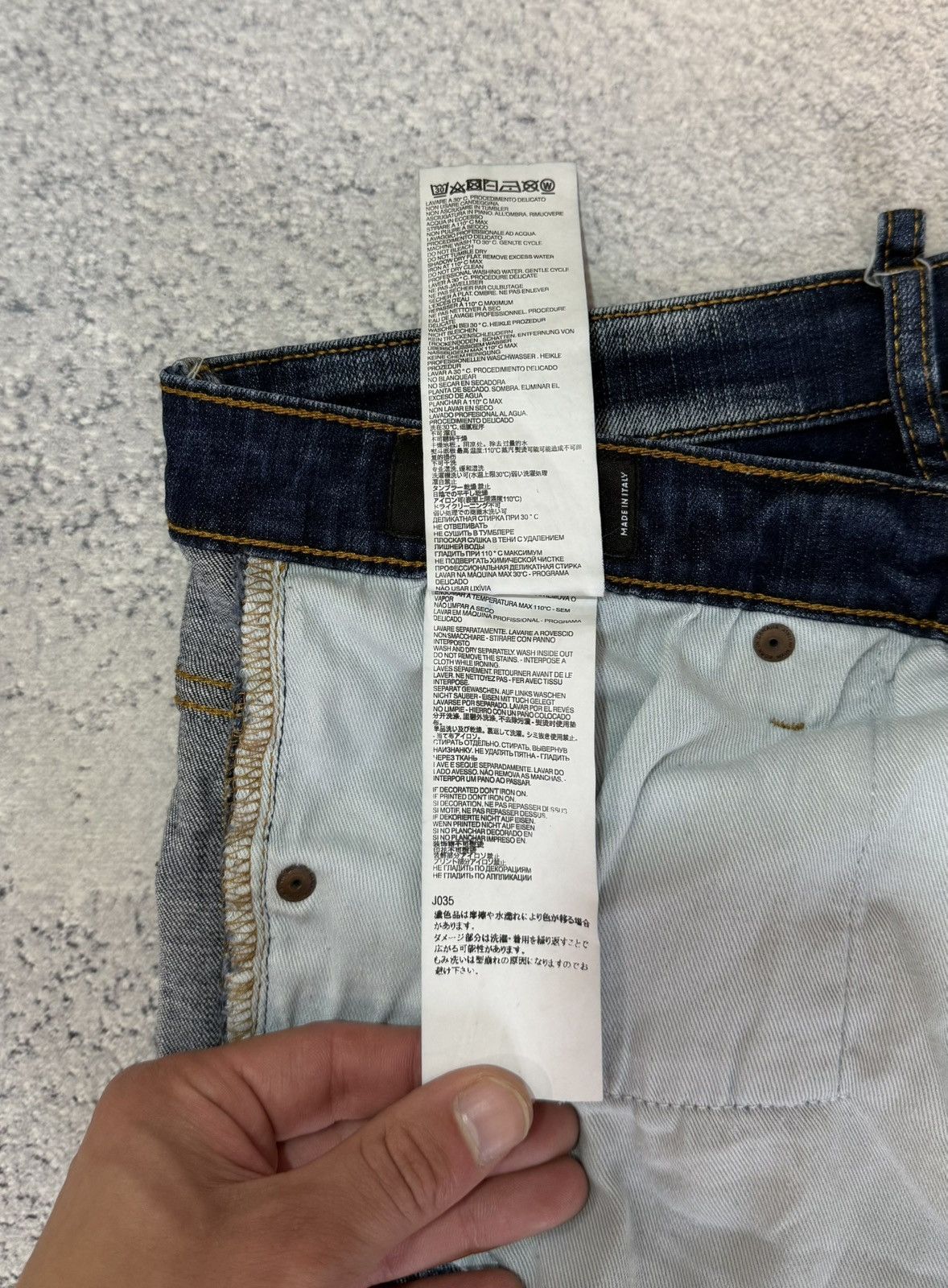 Dsquared2 Dsquared2 Skater Jeans Men’s Size 46 Distressed Denim taly Size US 30 / EU 46 - 14 Thumbnail