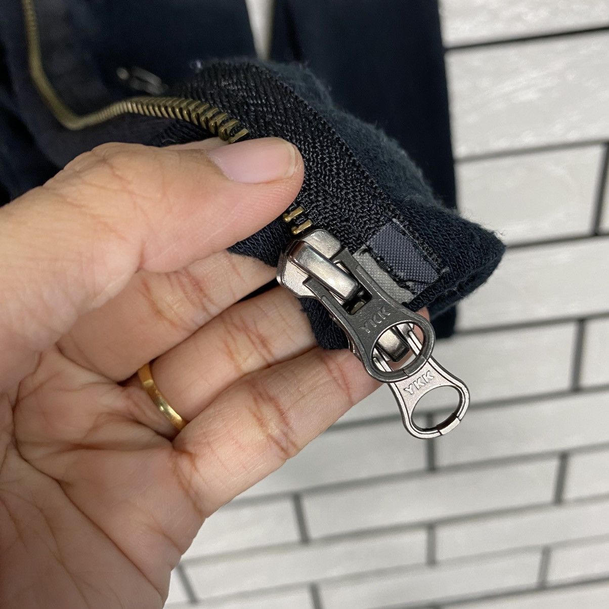 Japanese Brand 📌Vintage Zipper Hoodie Shearling Azul Issey Miyake Size US S / EU 44-46 / 1 - 18 Thumbnail