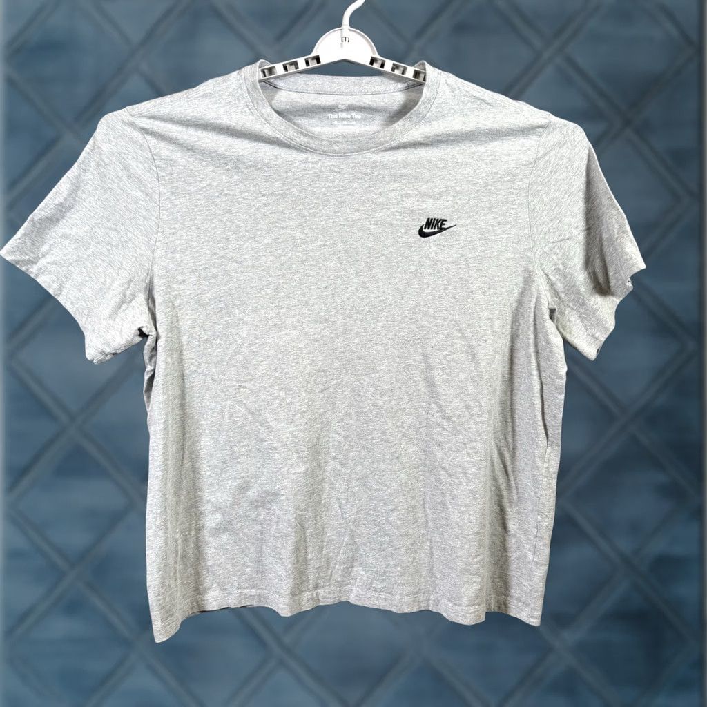 Nike Nike Tee Men’s T-Shirt Short Sleeve Gray Heather Black Swoosh Size 3XL Size US XXL / EU 58 / 5 - 1 Thumbnail