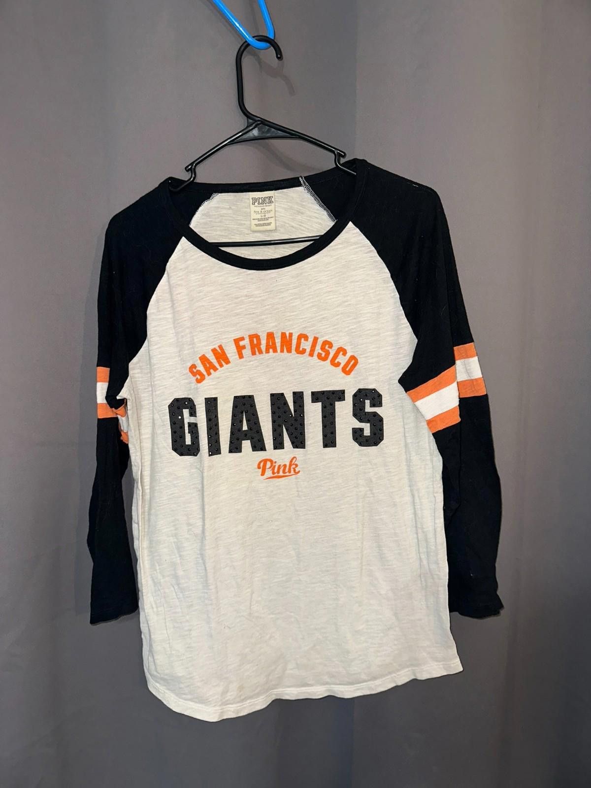 Pink PINK Victoria’s Secret Giants Shirt L MLB San Francisco Size L / US 10 / IT 46 - 1 Thumbnail