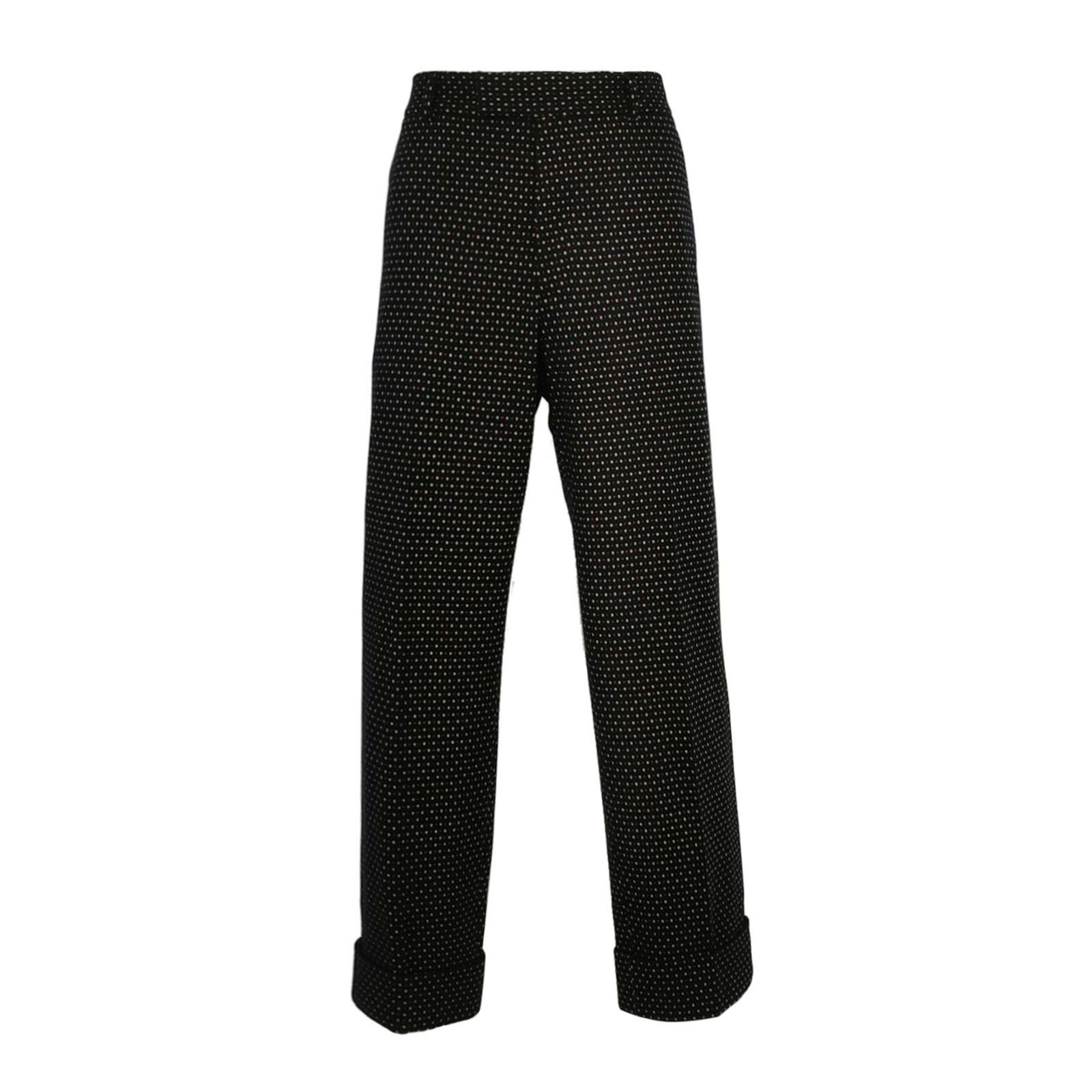 Gucci Gucci Dotted Wool Cotton Casual Pants Size 34 Size US 34 / EU 50 - 1 Thumbnail