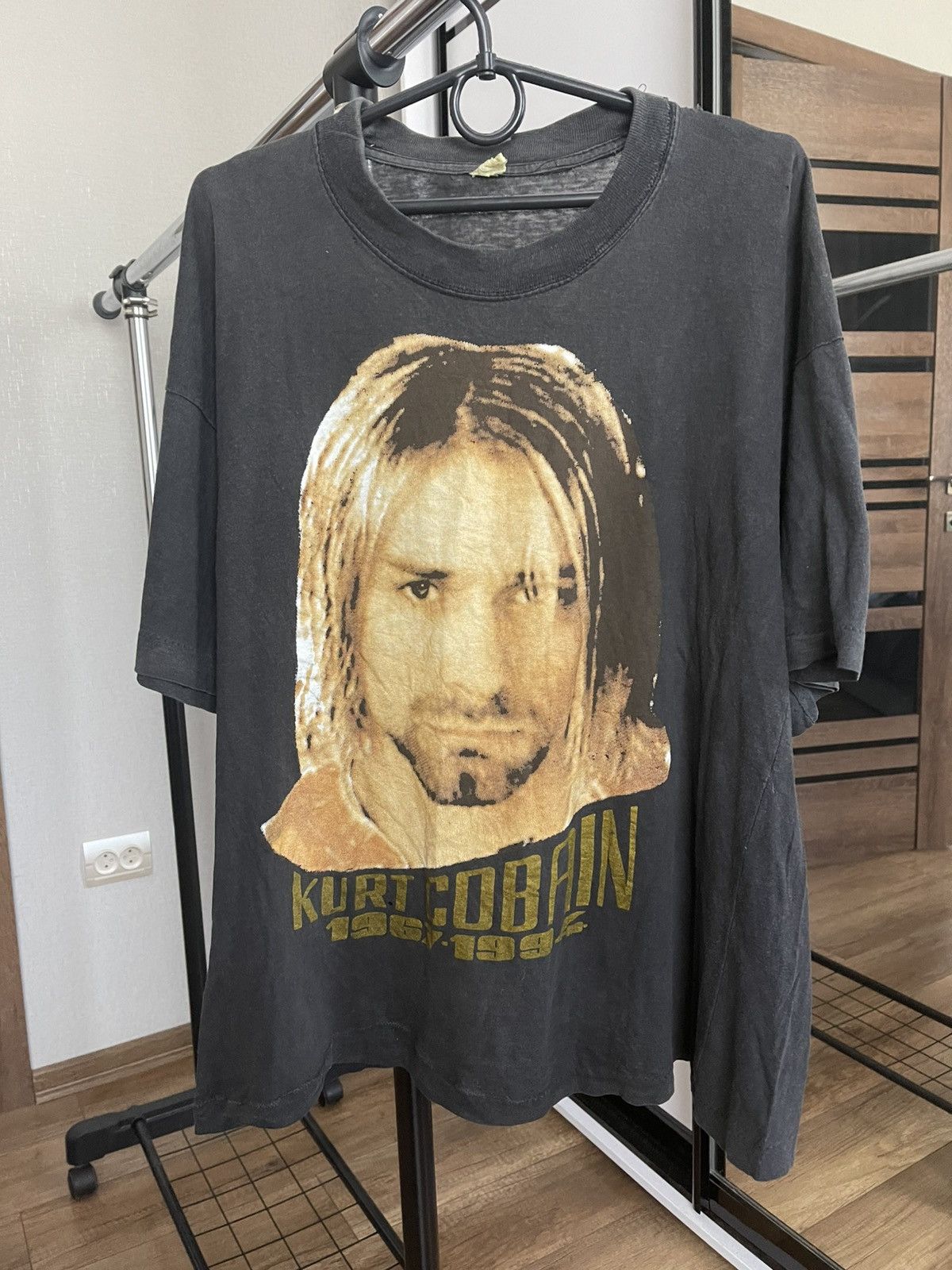 Nirvana Kurt Cobain Vintage Rock Band T-Shirt Tee 90s
