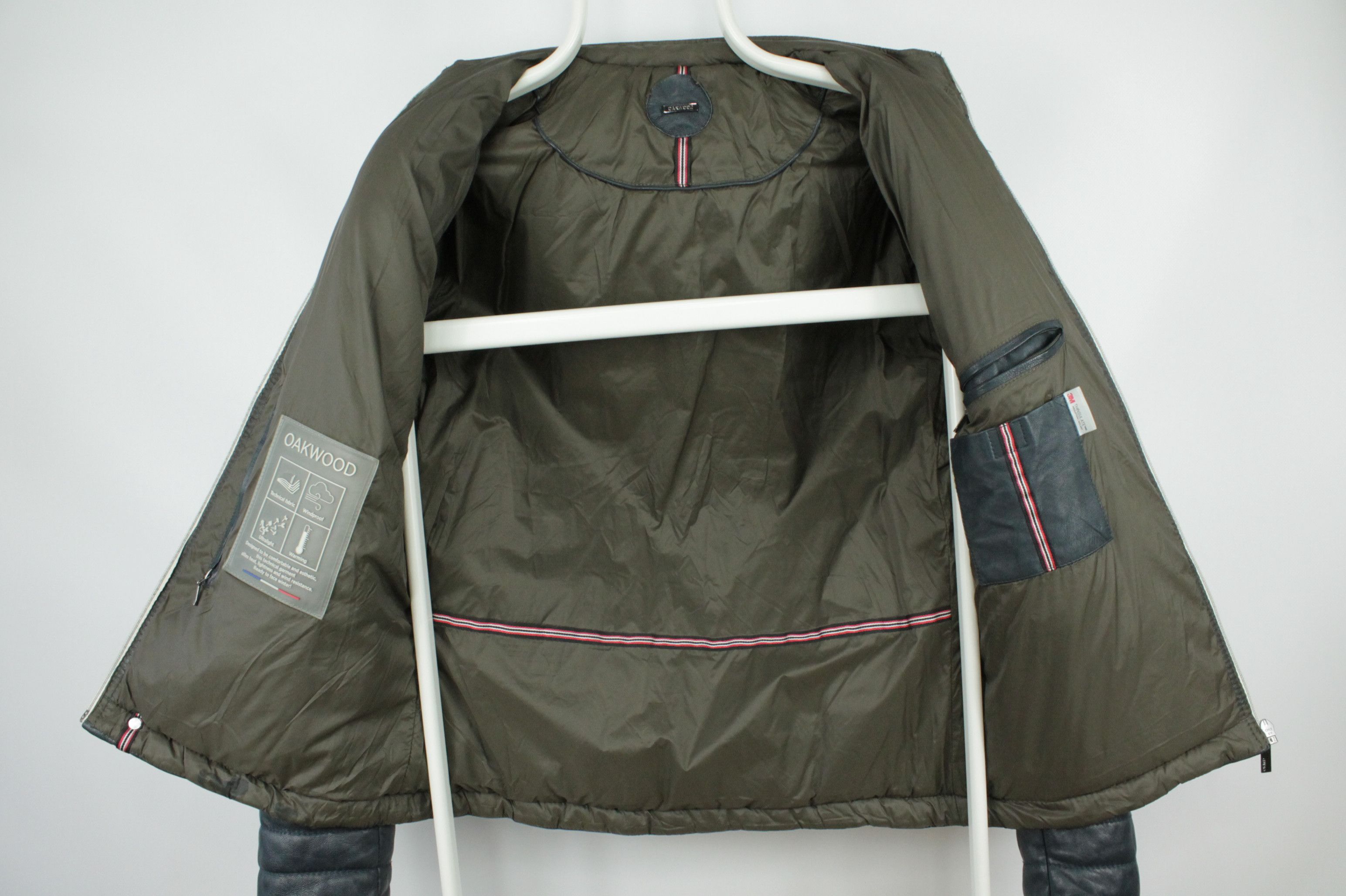 Genuine Leather Oakwood Quilted Leather Jacket Warmed Thinsulate Size US S / EU 44-46 / 1 - 5 Thumbnail