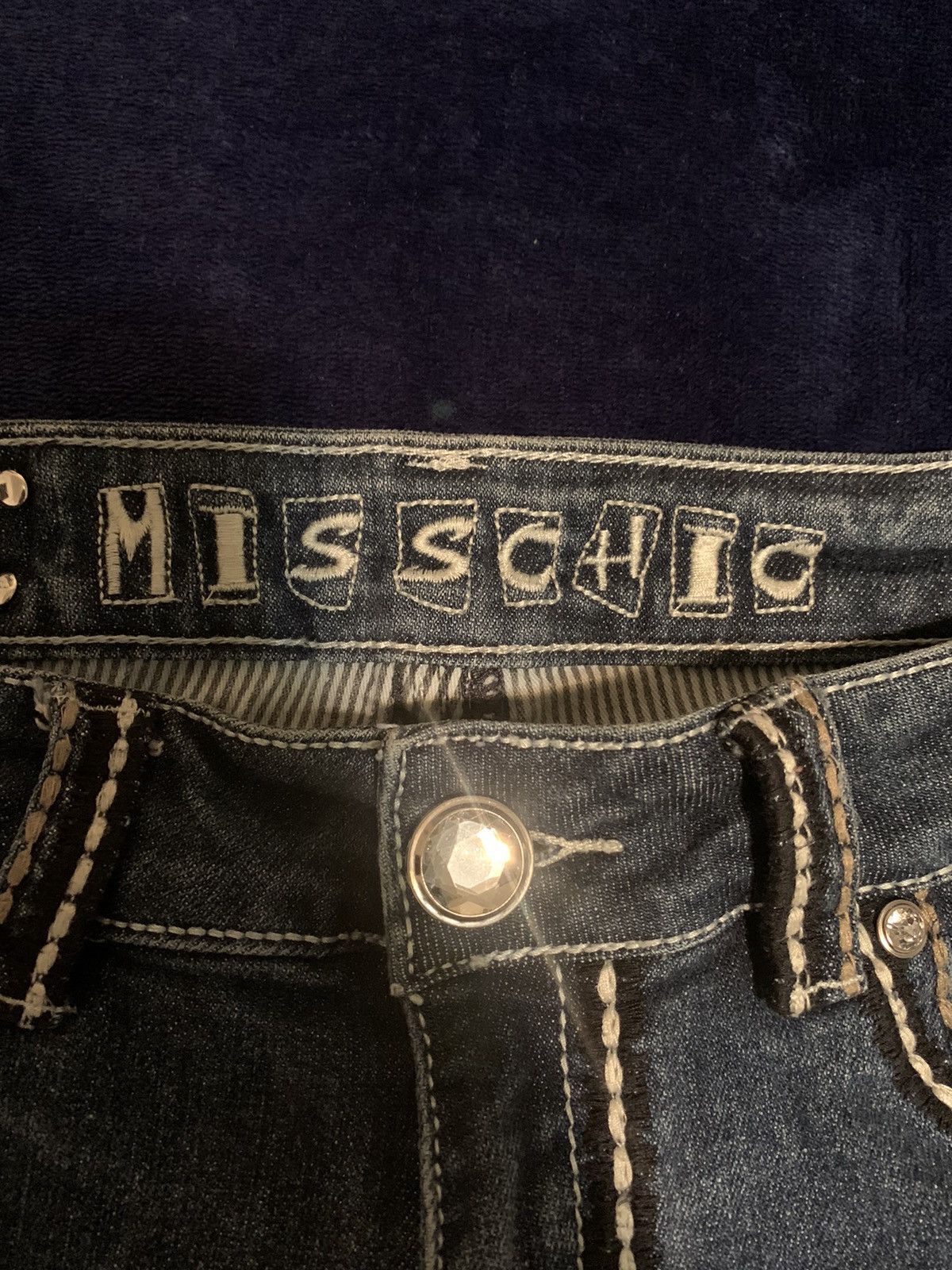 Vintage Miss Chic Mini Skirt Y2K Streetwear Vintage Thrift Fashion 0 Size 30" / US 8 / IT 44 - 5 Thumbnail