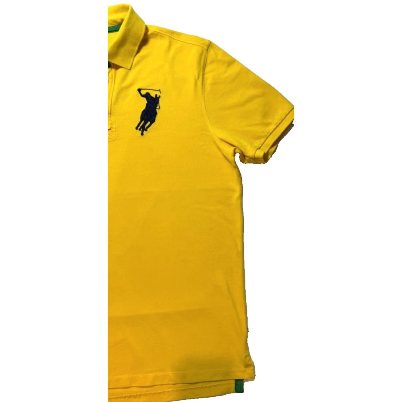 Polo Ralph Lauren Polo Ralph Lauren Team Brazil Yellow Shirt Mens XXL Size US XXL / EU 58 / 5 - 2 Thumbnail