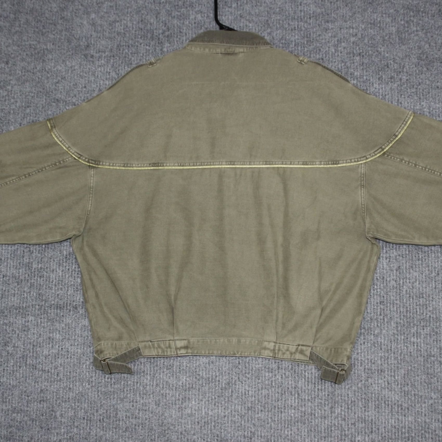 Free People Free People Utility Jacket Womens M Olive Green Military Button Up Cargo Pockets Size M / US 6-8 / IT 42-44 - 7 Thumbnail
