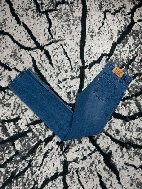 Levi's Levis 711 skinny jeans blue navy XS Size 28" / US 6 / IT 42 - 1 Thumbnail