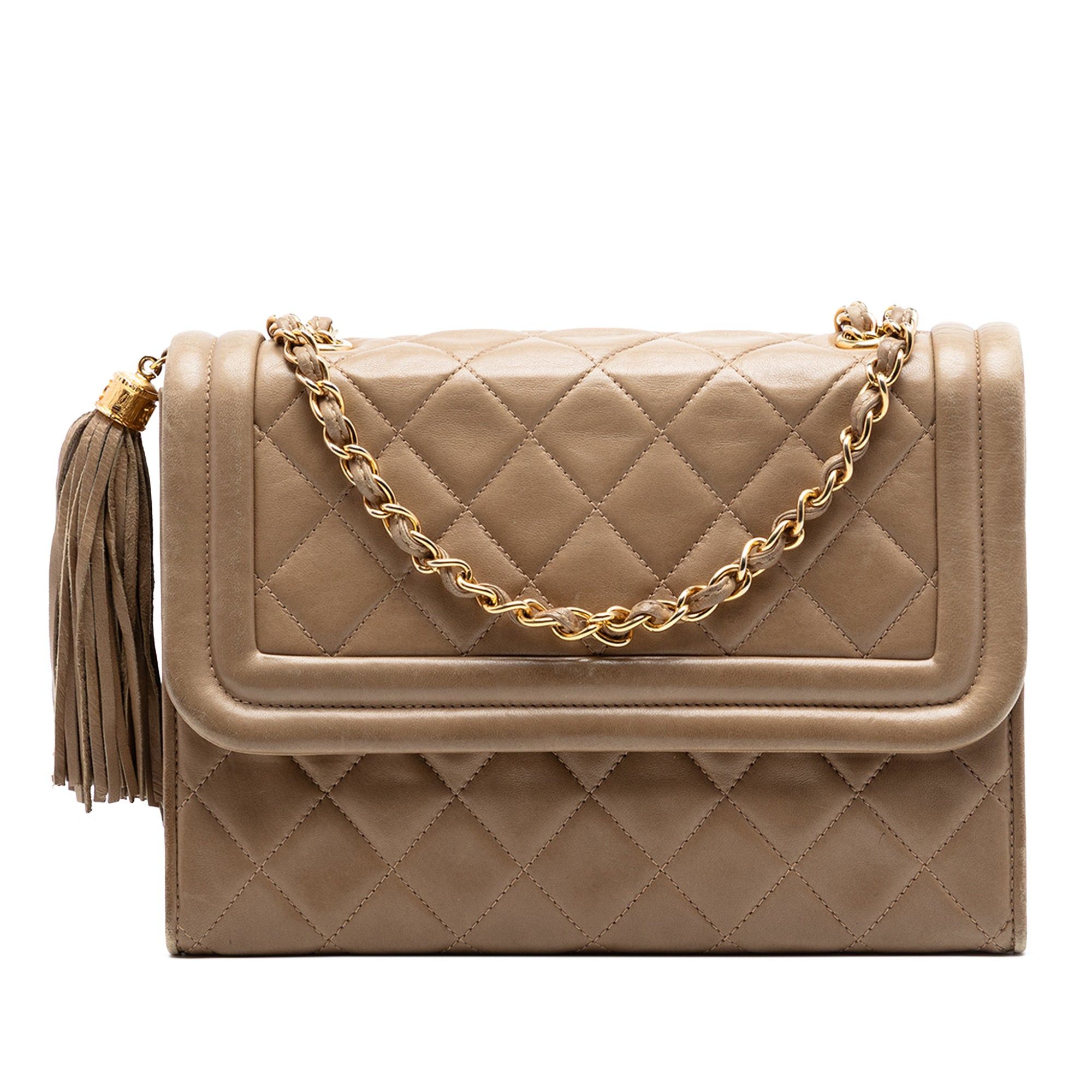 Chanel Quilted Lambskin Tassel Flap Size ONE SIZE - 1 Thumbnail