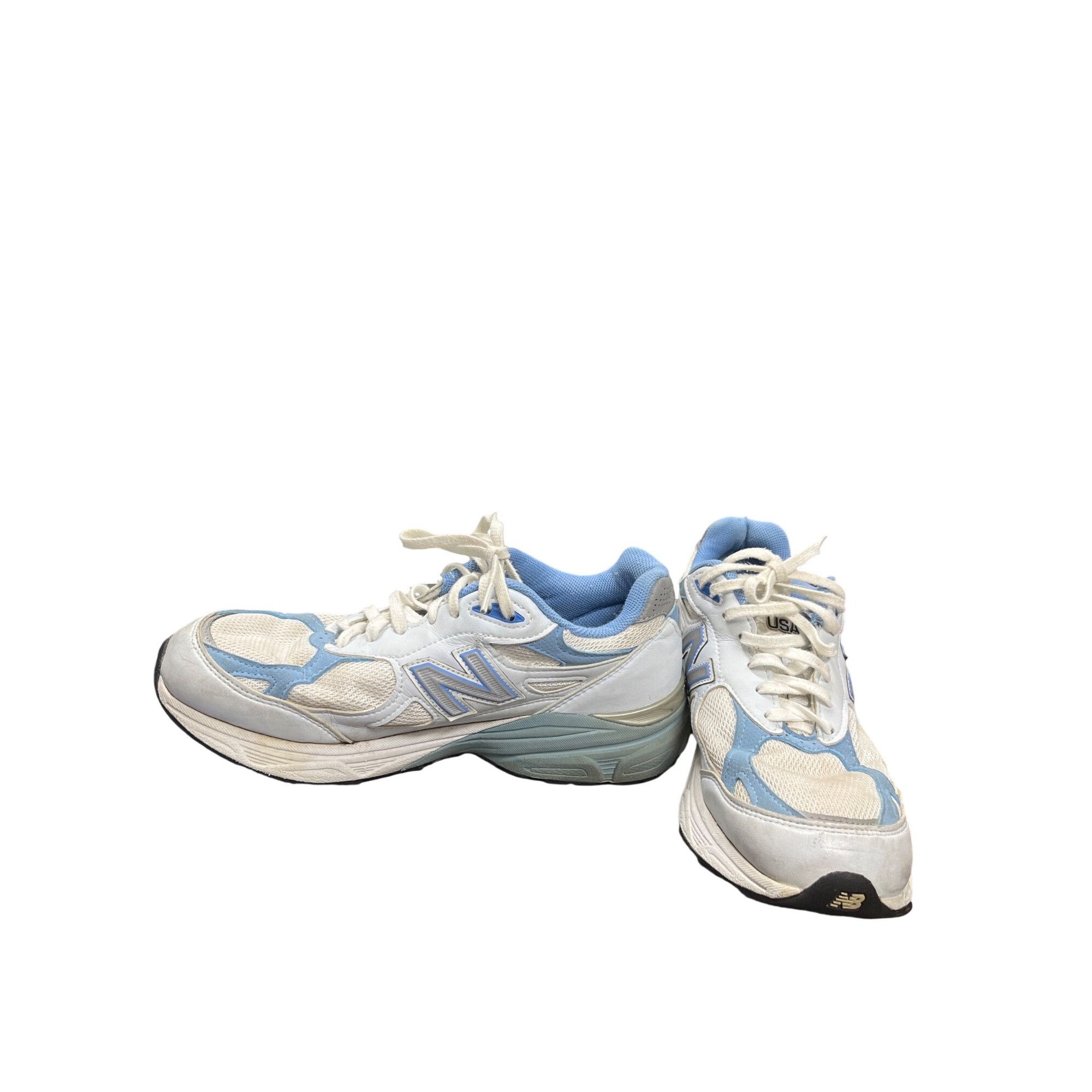 New Balance New Balance 990V3 wms blue white retro low running sneakers Size US 8 / IT 38 - 2 Thumbnail