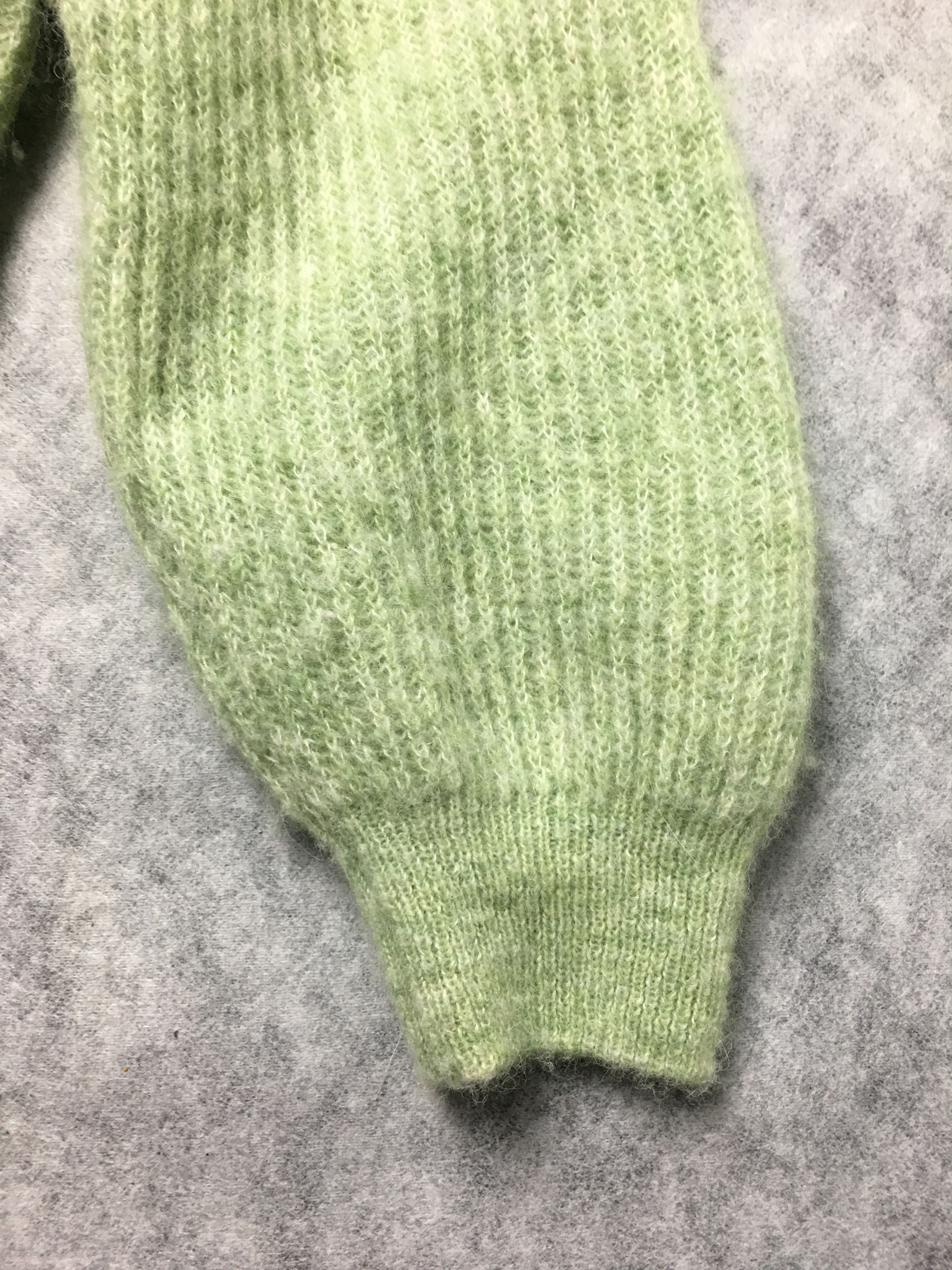 Other IVY & OAK Alpaca Wool Cardigan Light Green EU 36 Size S / US 4 / IT 40 - 8 Thumbnail