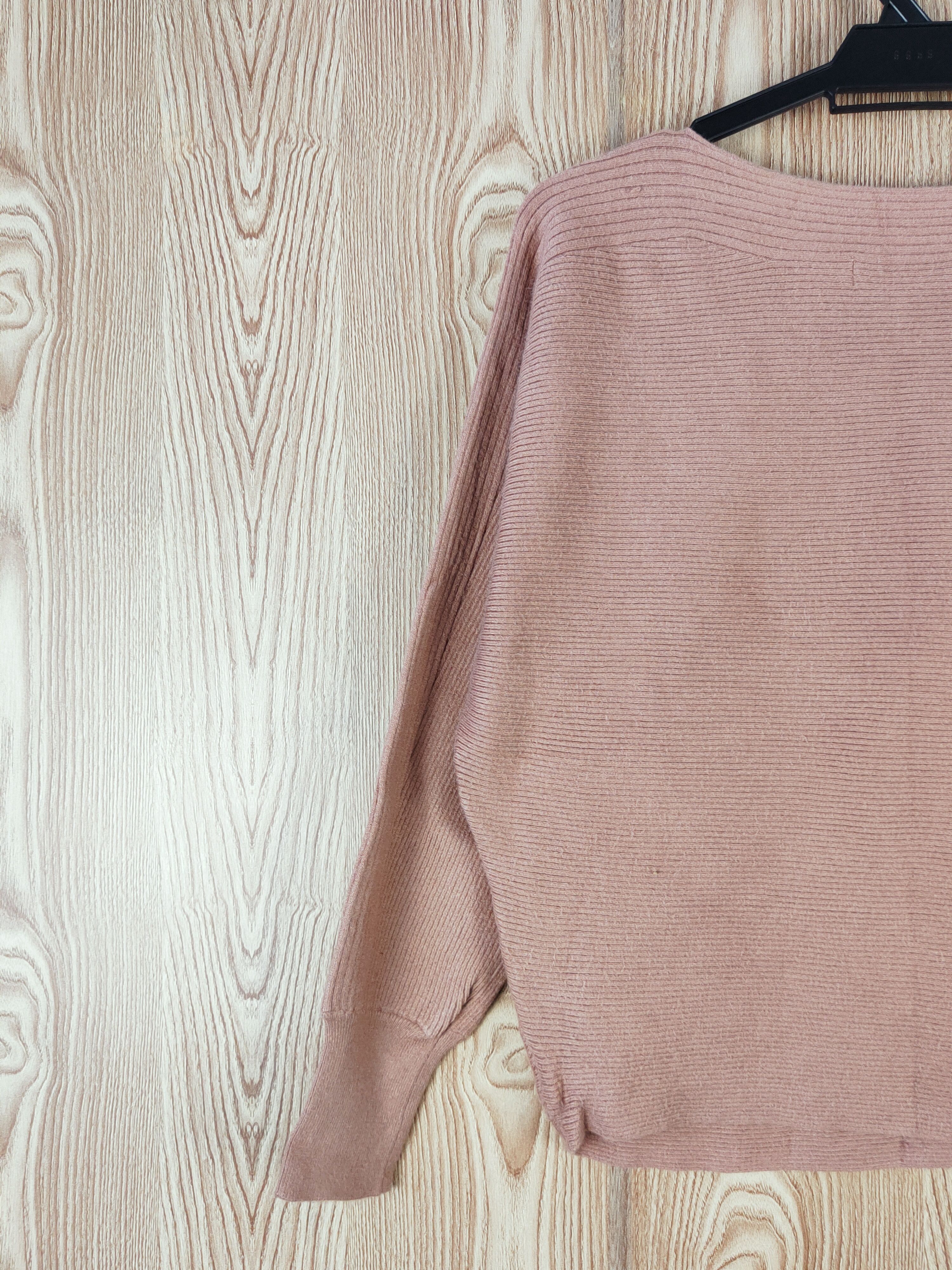 Homespun Knitwear × Japanese Brand × Vintage Cecil McBee Peach Knitwear Sweatshirts #W872 Size M / US 6-8 / IT 42-44 - 9 Thumbnail