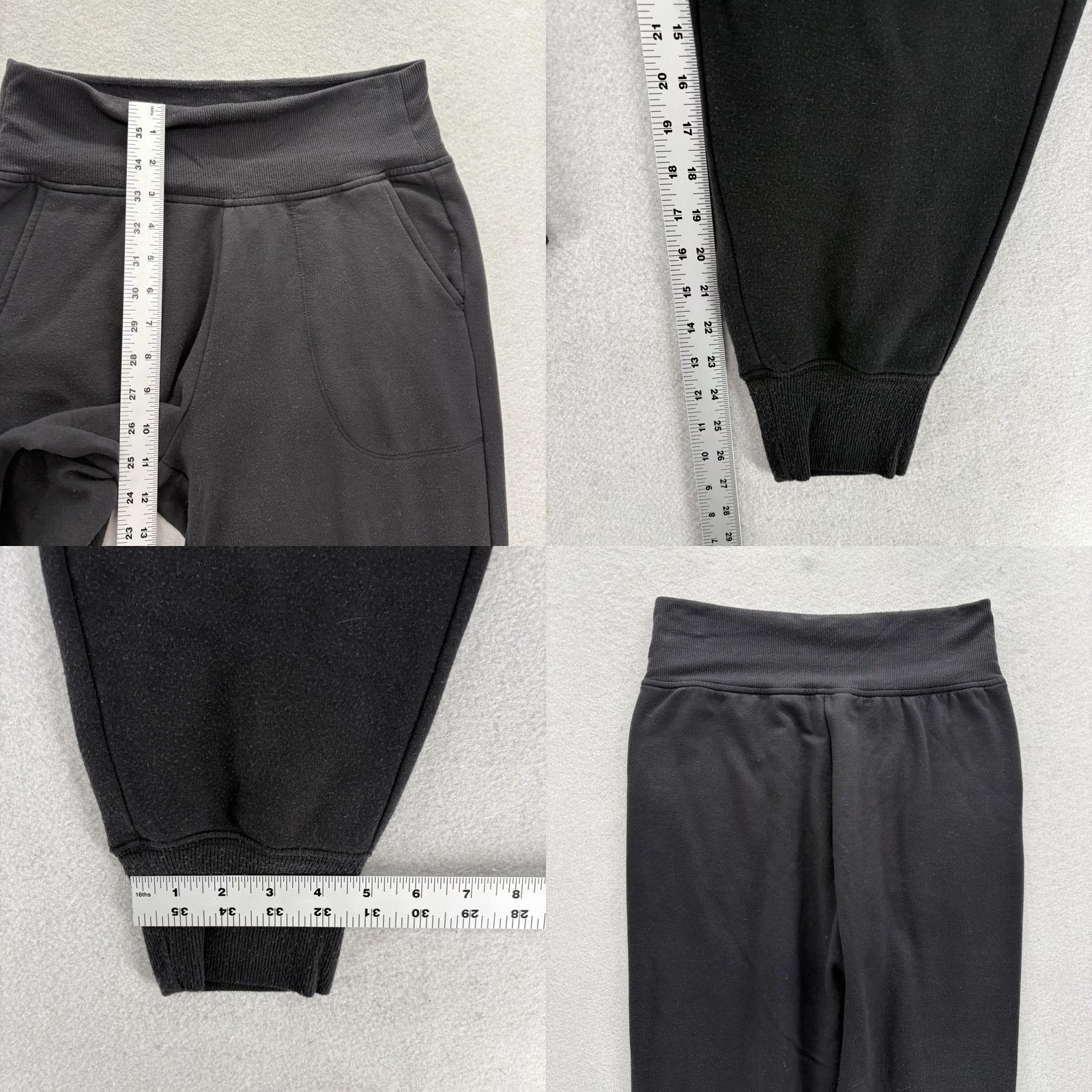 Athleta Athleta Jogger Pants Womens Small Black Coaster Luxe High Rise Stretch Gym Yoga Size 28" / US 6 / IT 42 - 8 Thumbnail