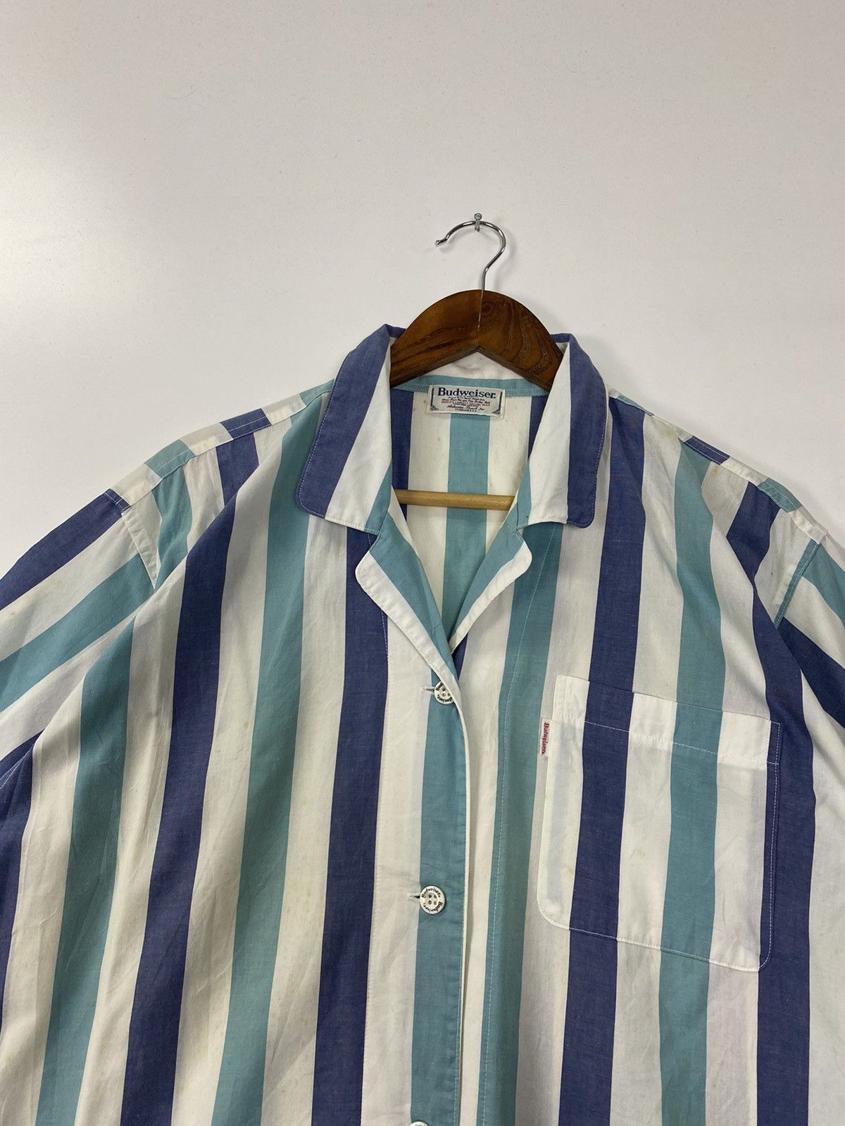 Budweiser × Vintage Vintage Budweiser button up Size US L / EU 52-54 / 3 - 5 Thumbnail