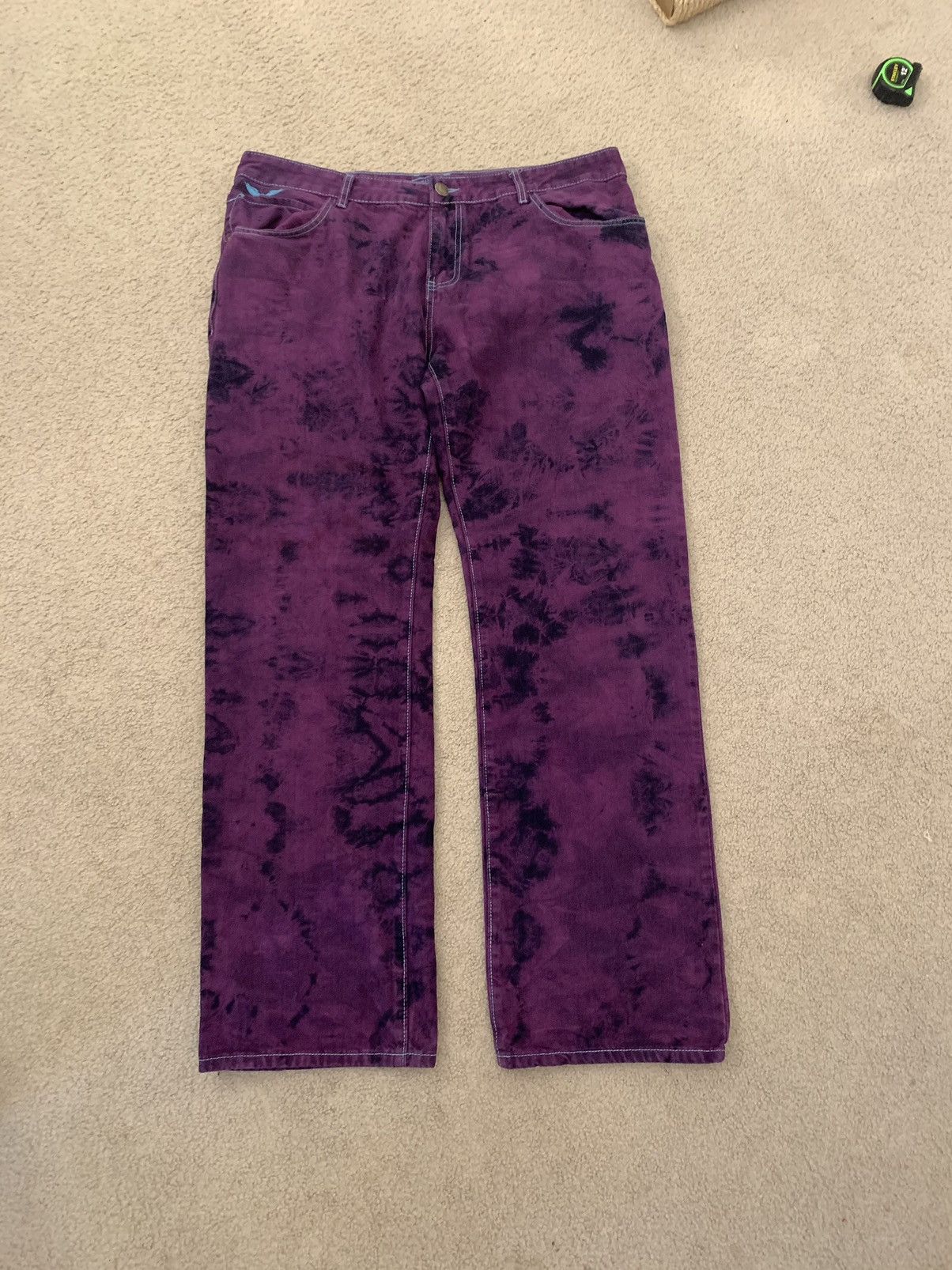 Robins Jeans Purple Tie Dye Robins Size US 42 / EU 58 - 4 Thumbnail