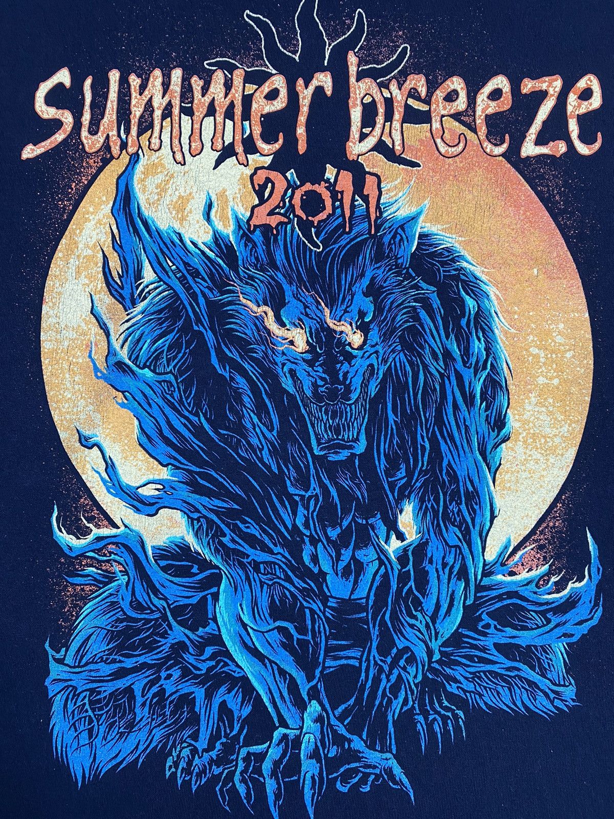 Vintage Vintage 00s Summer Breeze Dinkelsbuhl Craze Tee Size US XXL / EU 58 / 5 - 9 Thumbnail