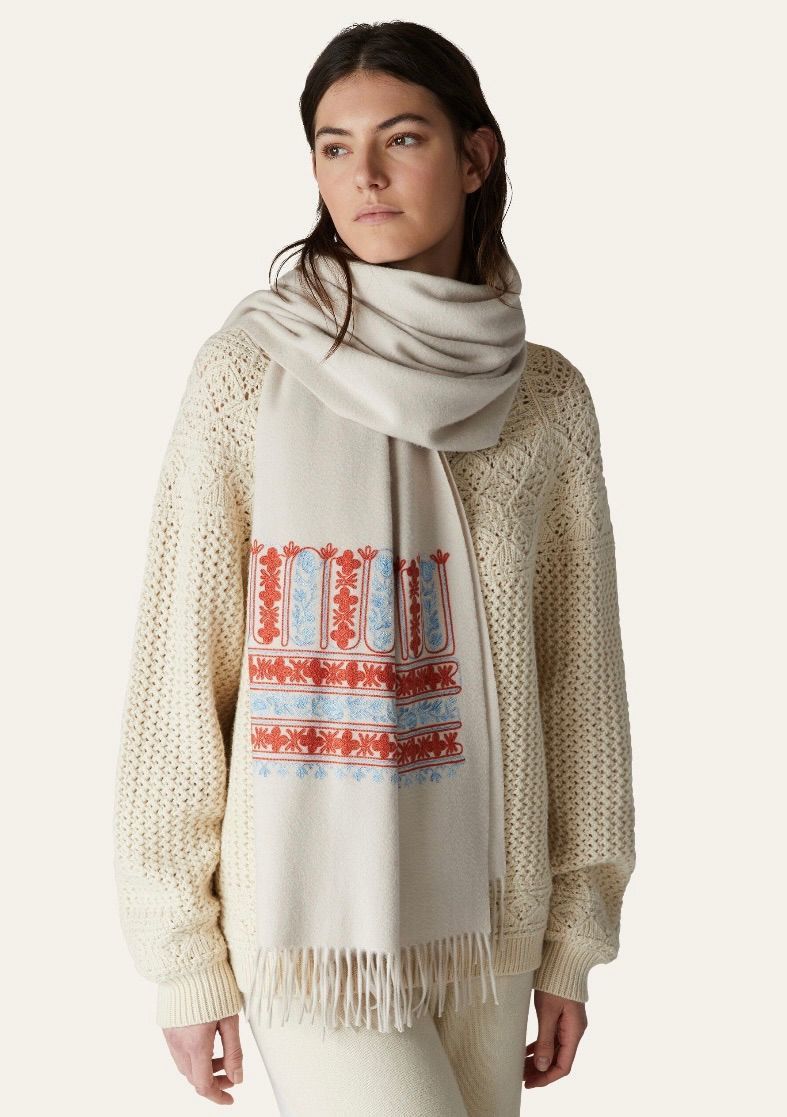 Loro Piana o1srvl11e0325 FAN3562 Size: OS / Scarf in Multicolor Size ONE SIZE - 2 Thumbnail