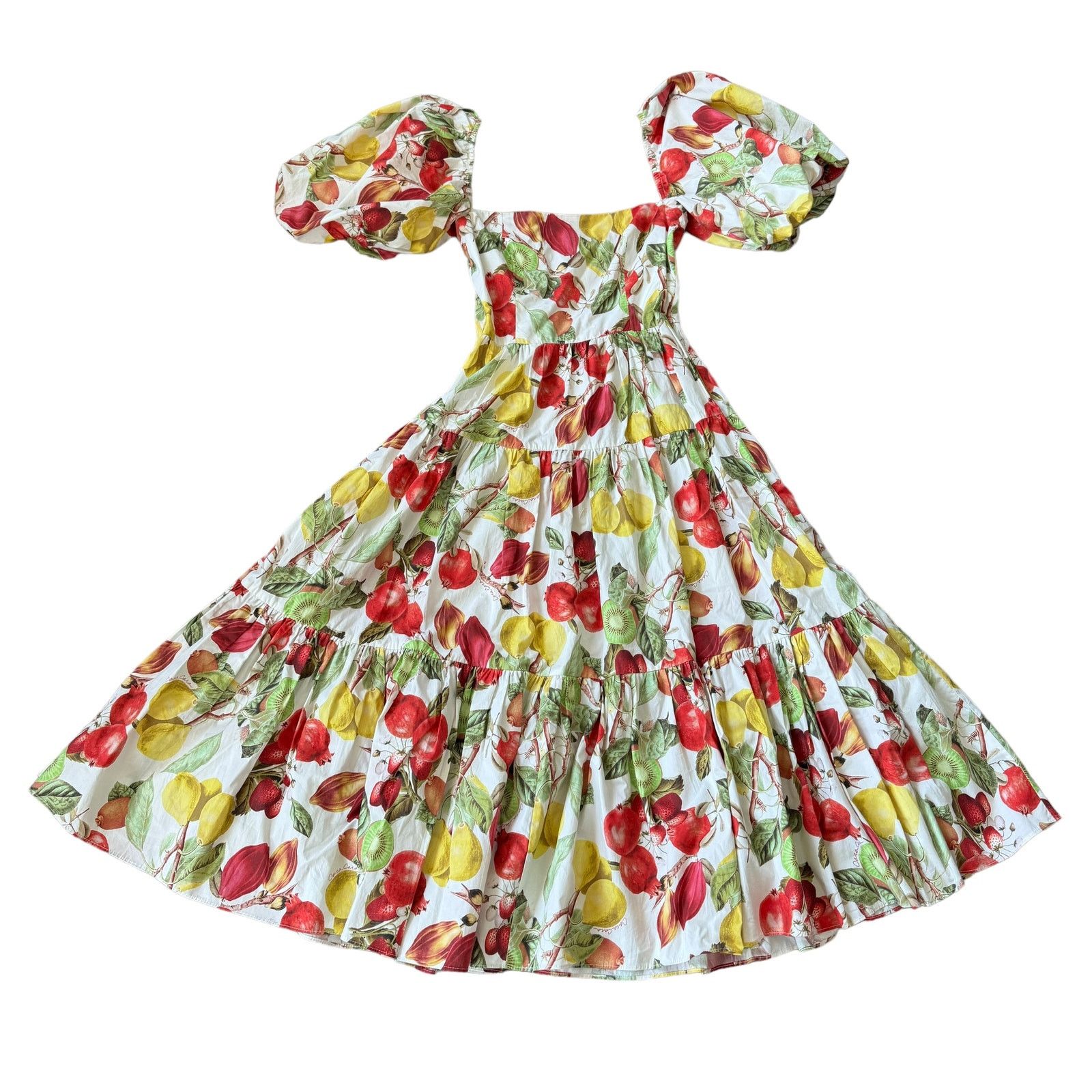 Cara Cara Sydney Dress Fruit Print Midi