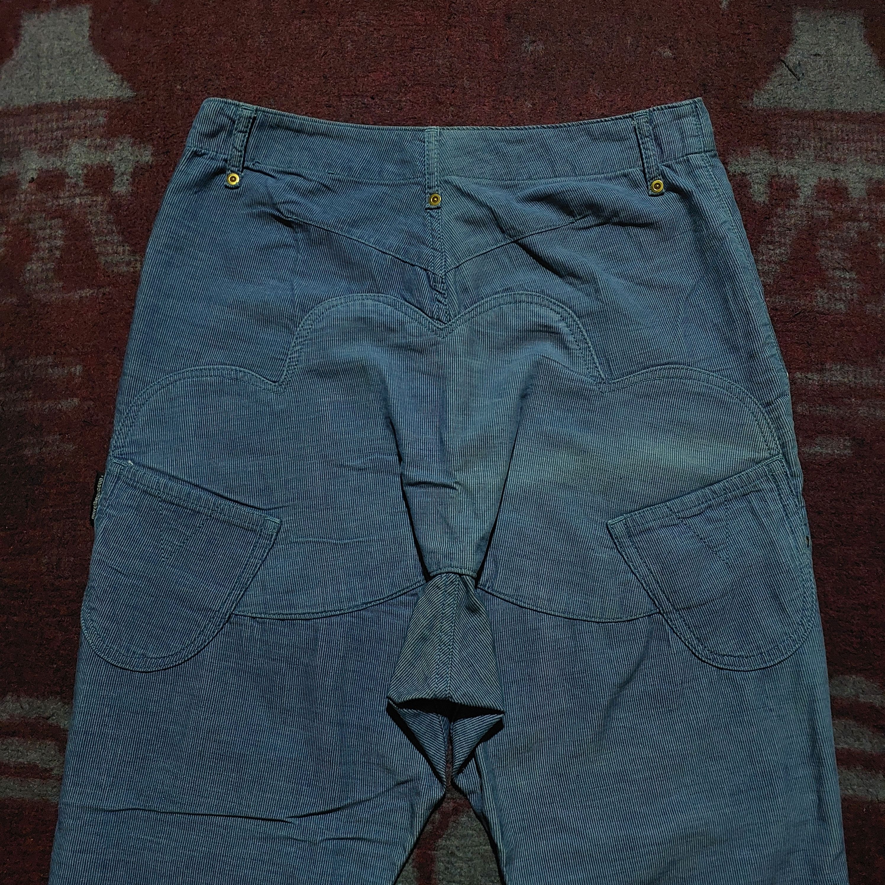 Issey Miyake mercibeaucoup issey miyake corduray drop crotch pants Size US 30 / EU 46 - 4 Thumbnail
