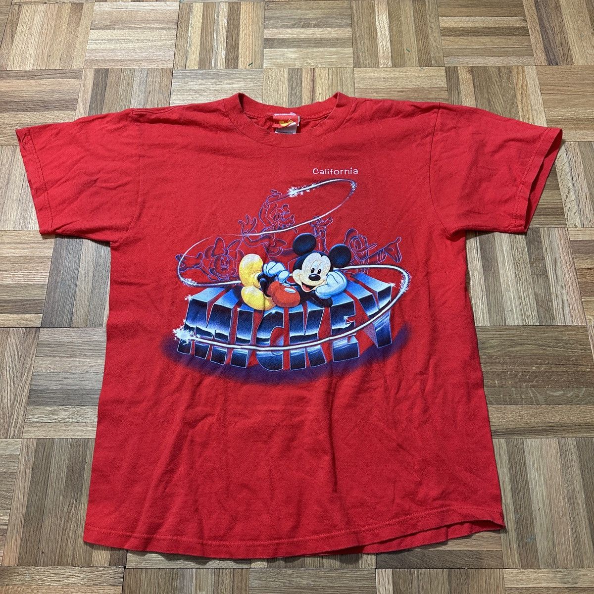 Disney Vintage Mickey Mouse tee Size US L / EU 52-54 / 3 - 1 Thumbnail