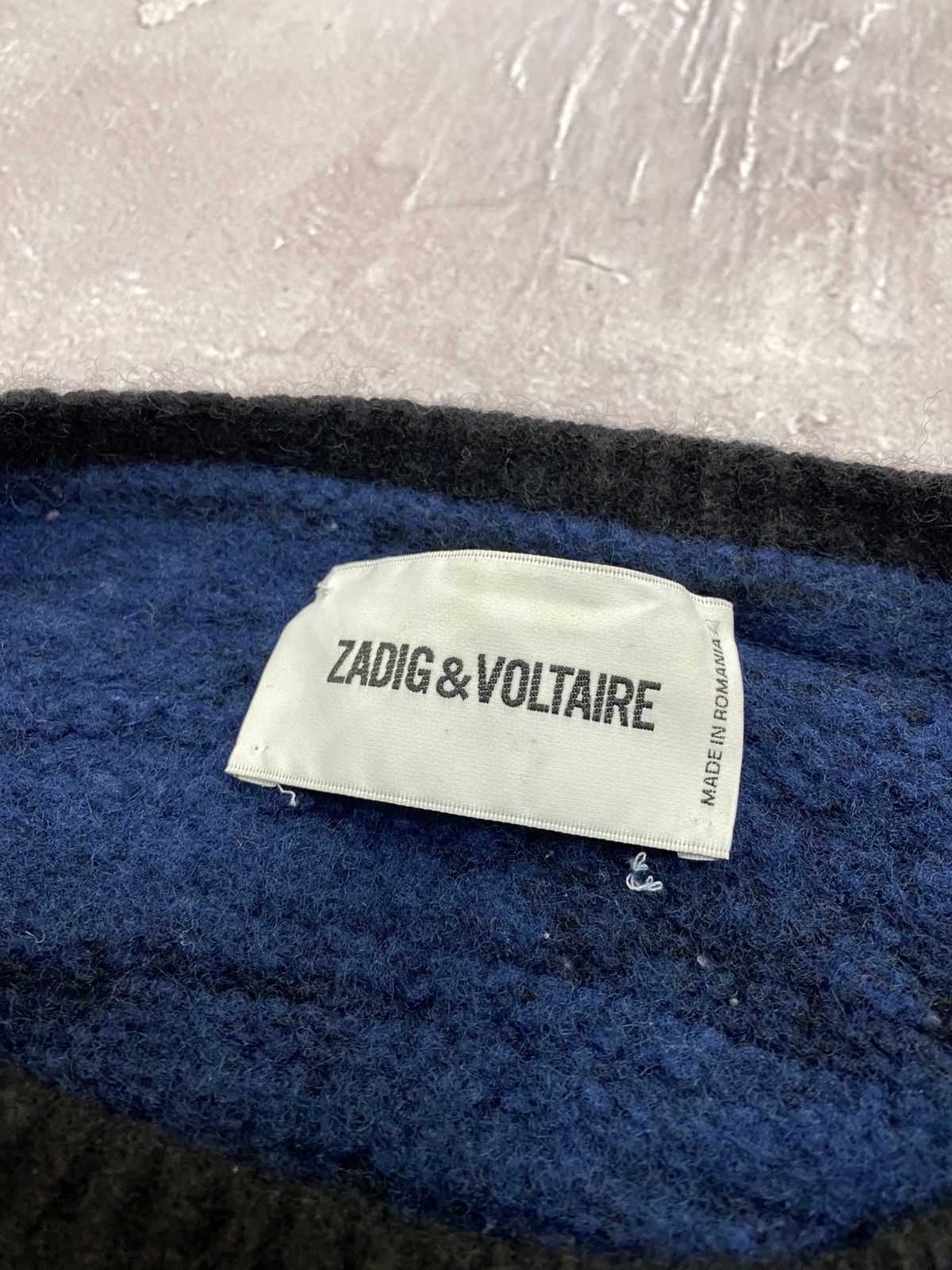 Zadig & Voltaire Zadig & Voltaire Double Colored Wool Sweater Avant Garde Size US M / EU 48-50 / 2 - 5 Thumbnail