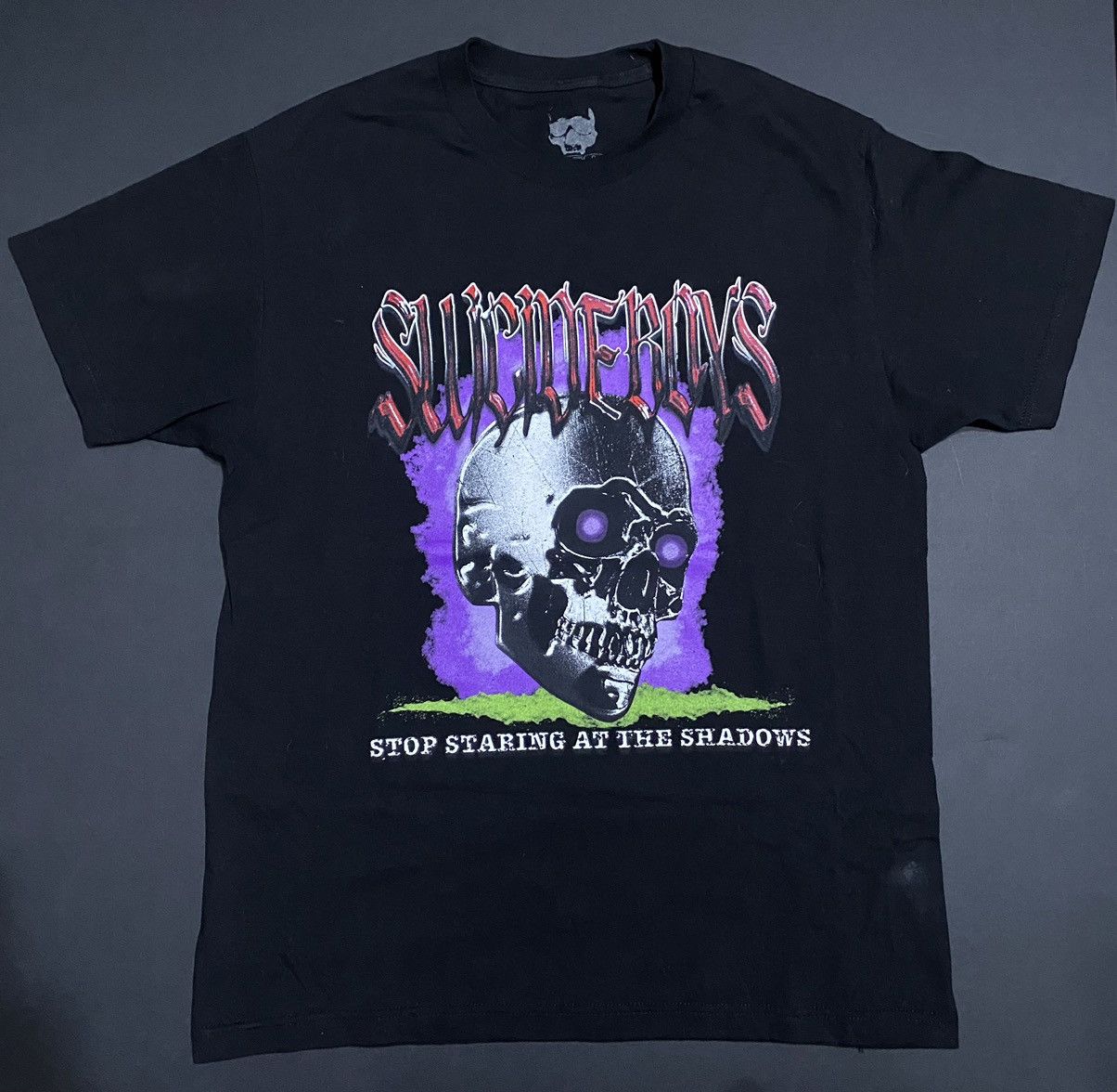 Pre-owned G59 Records G59 Stop Staring At The Shadows Tee In Black