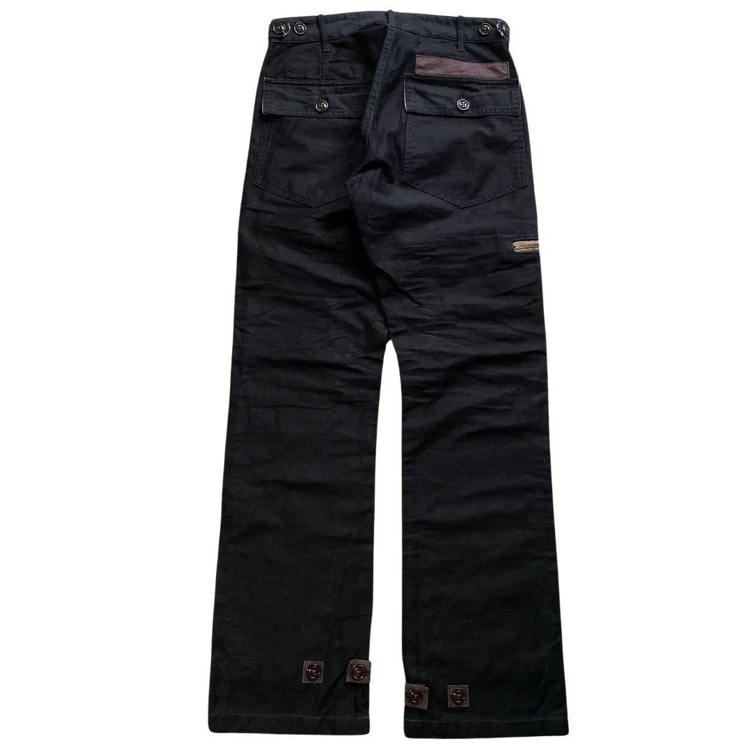 Japanese Brand × Johnbull John Bull Kojima Japan Sateen Fatigue Pants Zipper Pocket Size US 29 - 2 Thumbnail