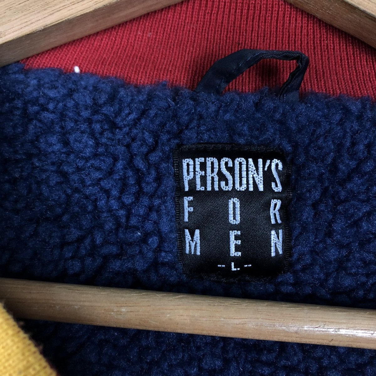 Japanese Brand 🔥Person For Men Varsity Jacket Big Logo Spell Out Size US L / EU 52-54 / 3 - 16 Thumbnail
