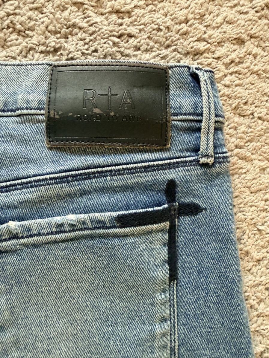 Rta RtA Denim Jeans Size US 30 / EU 46 - 6 Thumbnail