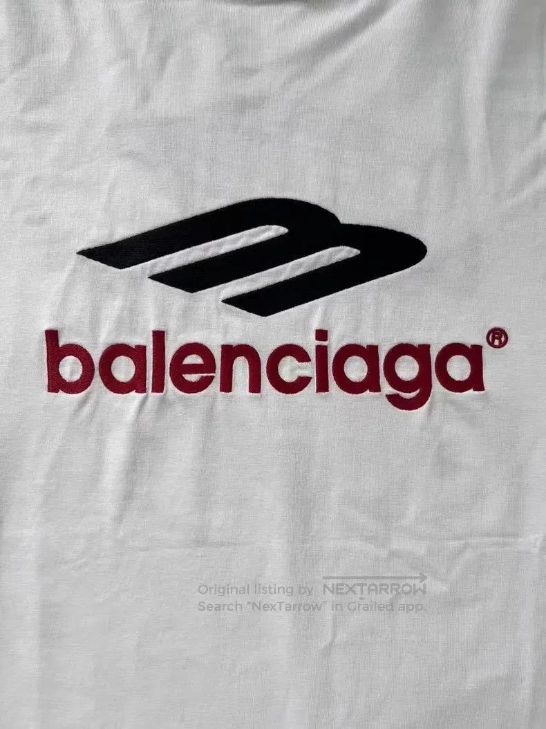 Balenciaga Balenciaga 3B Sports Icon Logo Embroidered T-shirt. Size US XS / EU 42 / 0 - 3 Thumbnail