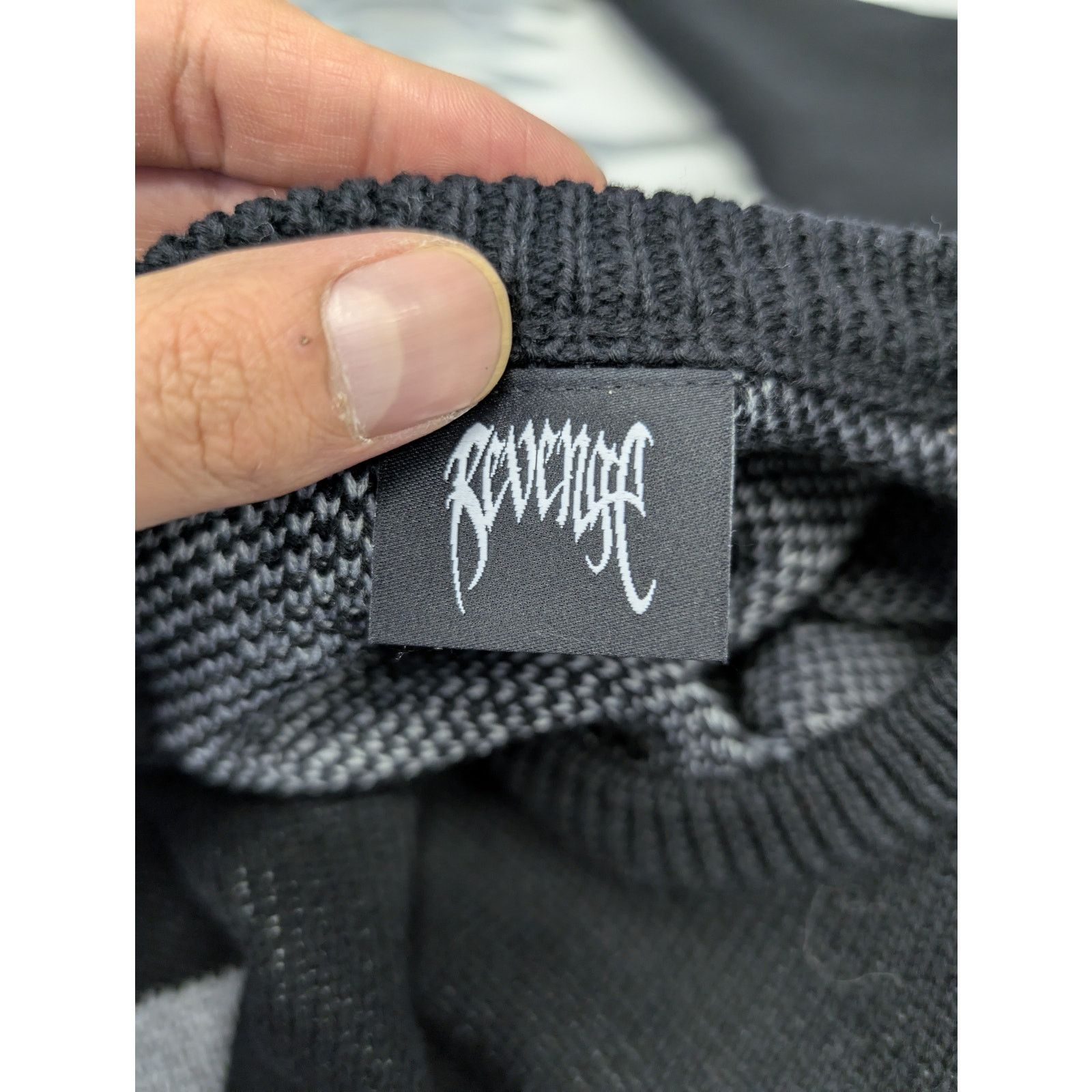 Revenge o1rshd1 Revenge Logo Sweatshirt Sweater in Black Size US M / EU 48-50 / 2 - 17 Thumbnail
