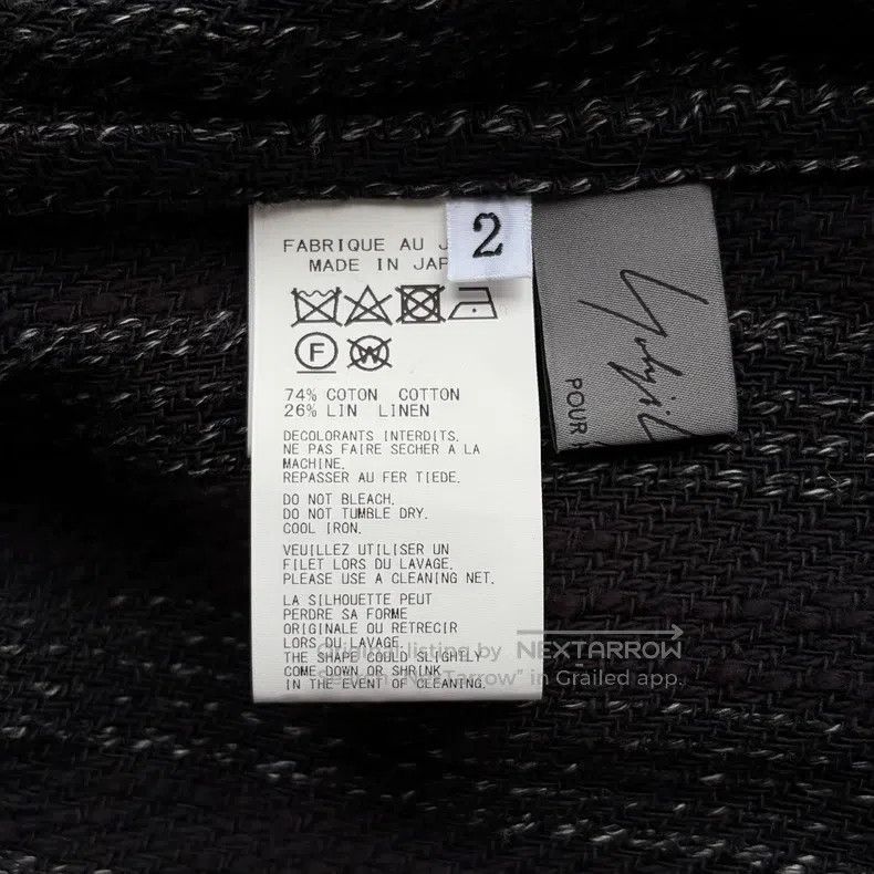 Yohji Yamamoto YOHJI YAMAMOTO Twisted Hand-Woven Long Shirt Size US M / EU 48-50 / 2 - 6 Thumbnail
