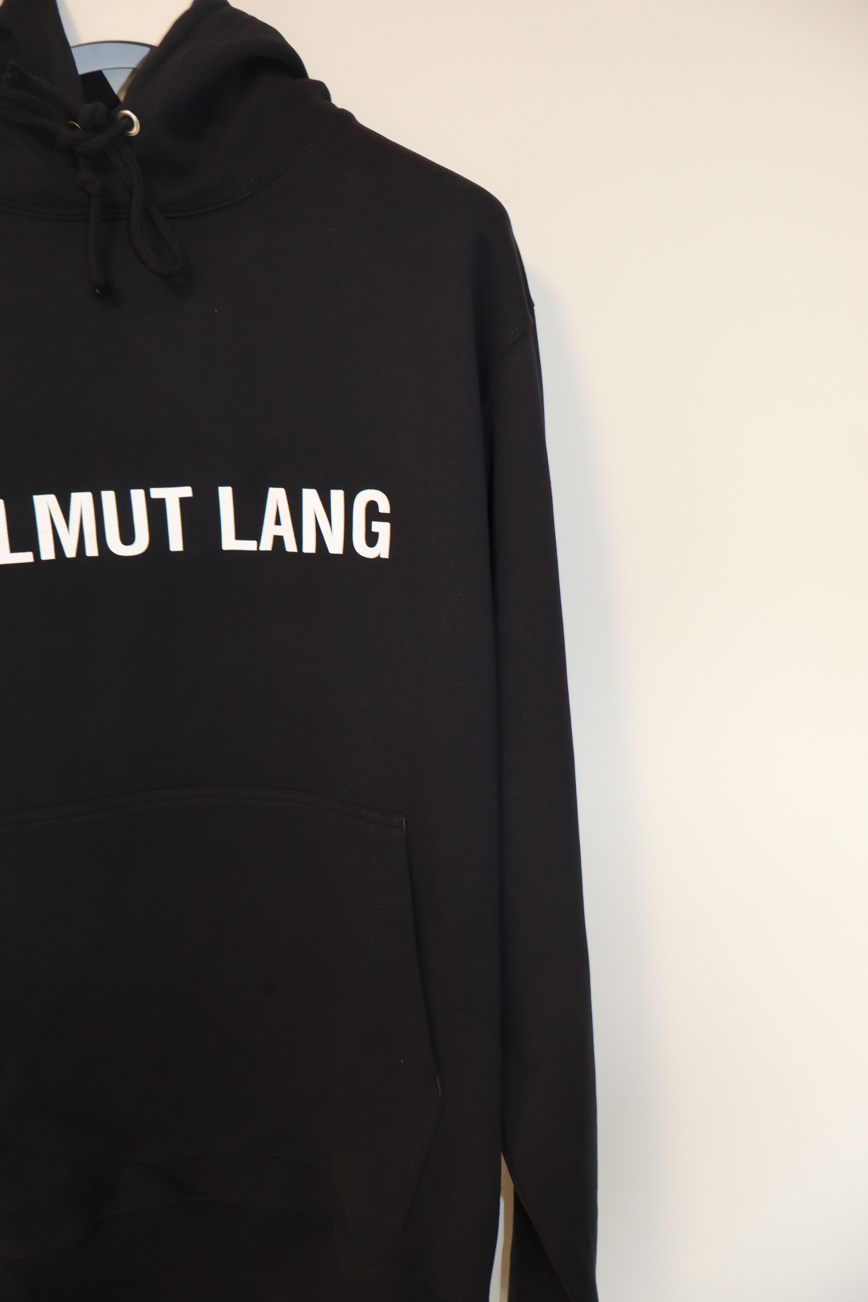 Helmut Lang Core logo print hoodie Size US XL / EU 56 / 4 - 4 Thumbnail