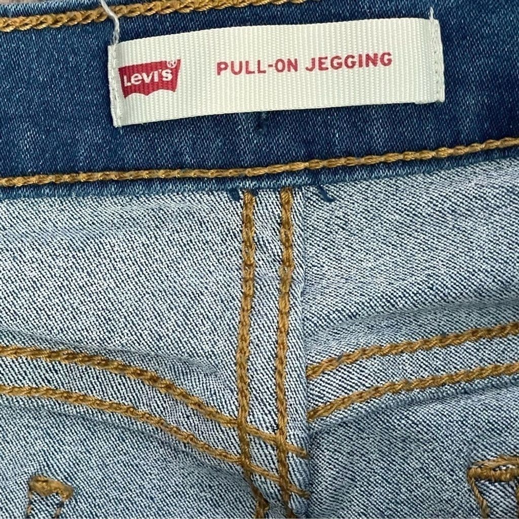 Levi's Levi’s Pull On Jegging Jeans Blue Kids Girls Youth Size 16. Size 38" / US 16 / IT 52 - 10 Thumbnail