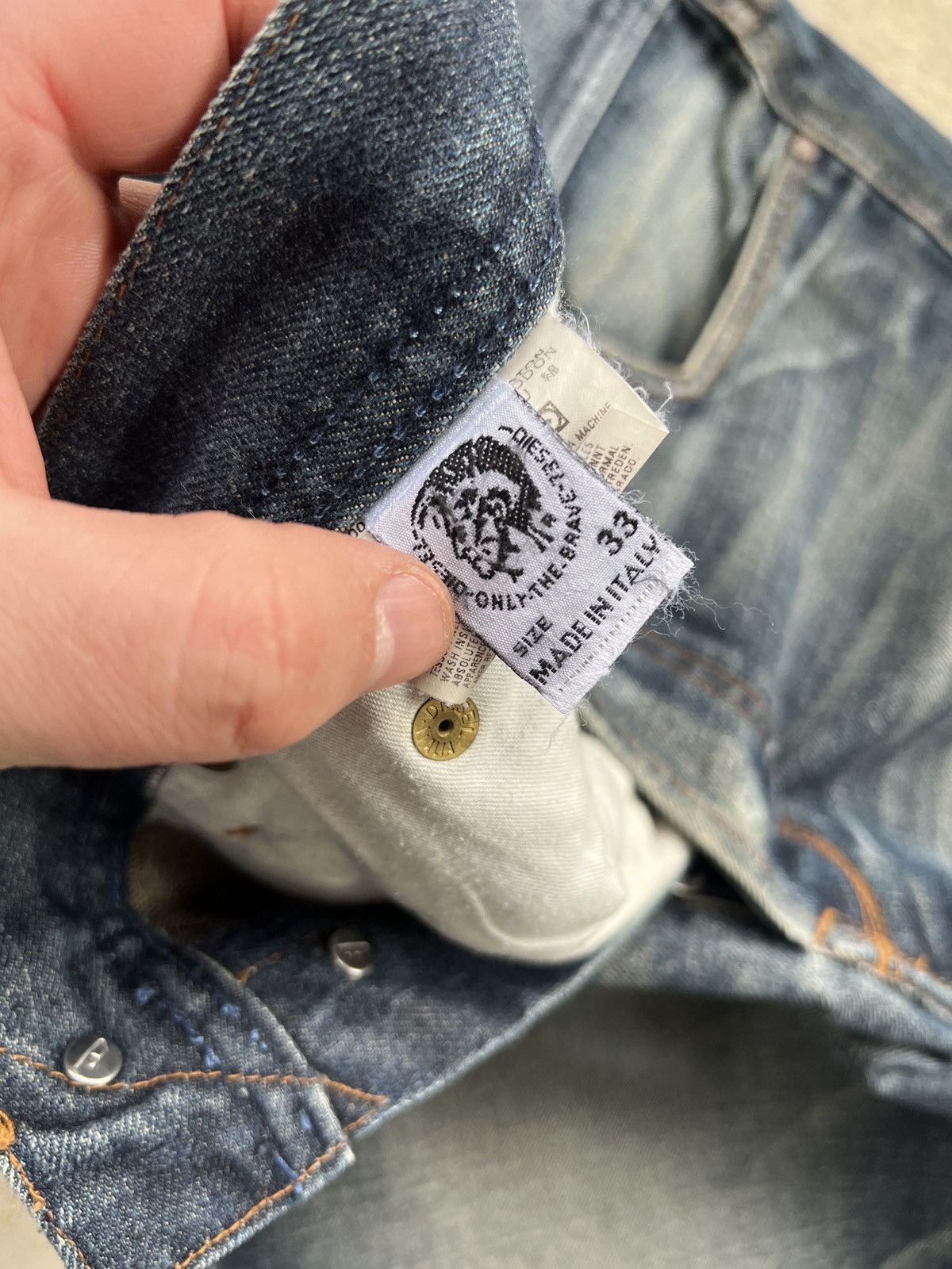 Diesel Diesel Vintage Jeans Size US 33 - 6 Thumbnail