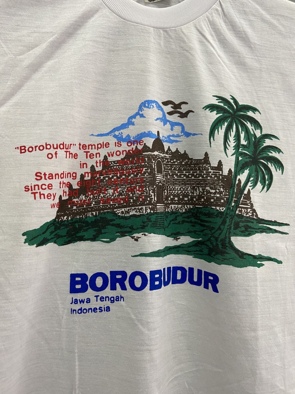 Vintage VINTAGE BOROBUDUR JAWA TENGAH INDONESIA TEE SHIRT Size US S / EU 44-46 / 1 - 2 Thumbnail