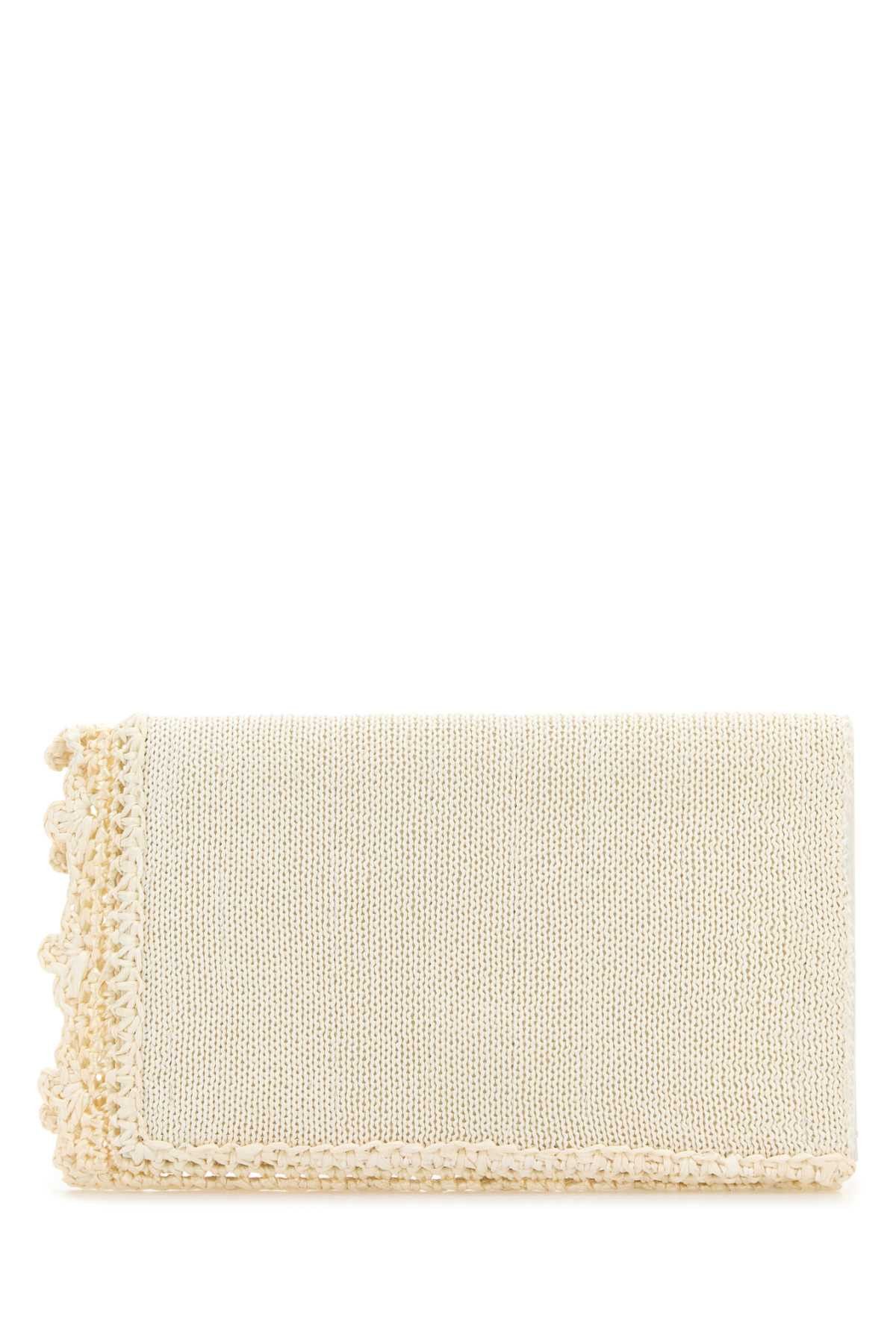 JW Anderson Ivory Crochet Clutch Size ONE SIZE - 1 Thumbnail