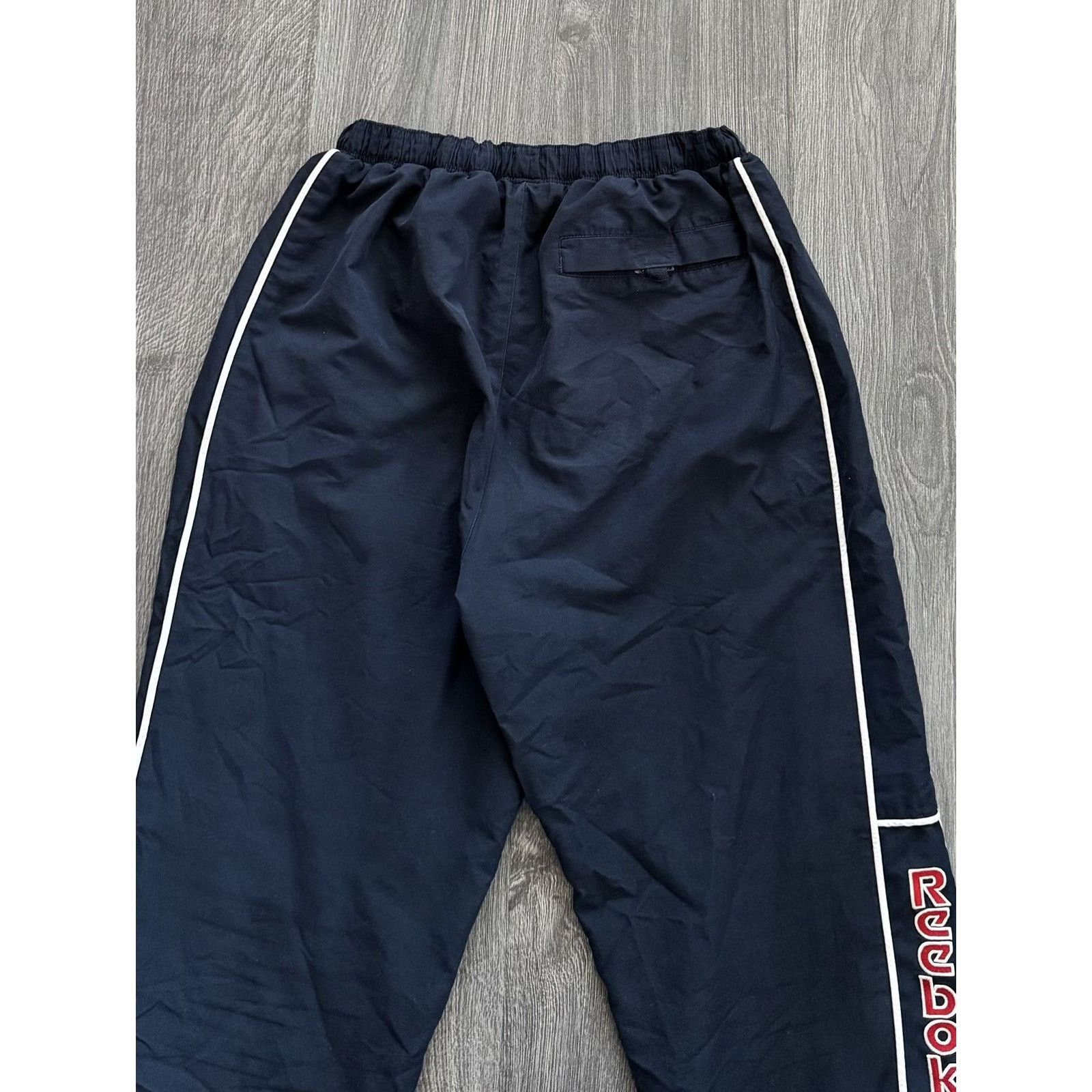 Reebok 90s Vintage Reebok NavyTrack Pants Size US 32 / EU 48 - 7 Thumbnail