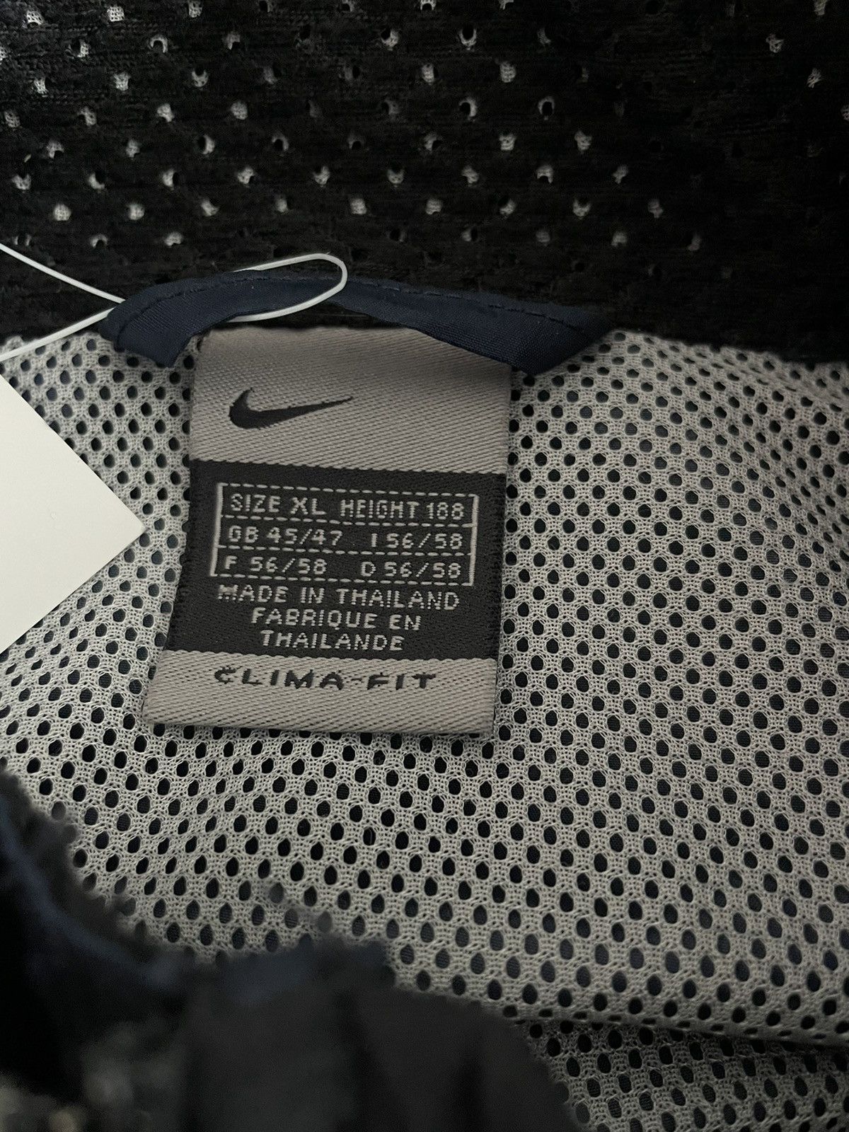 Nike × Vintage Nike Vintage Y2K Nylon Track Jacket Size US XL / EU 56 / 4 - 6 Thumbnail