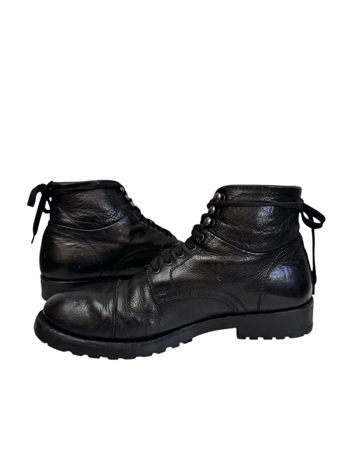 Vintage Leather AS 98 STYLE AVANT-GARDE Boots BROGUE Guidi Size US 8 / EU 41 - 7 Thumbnail