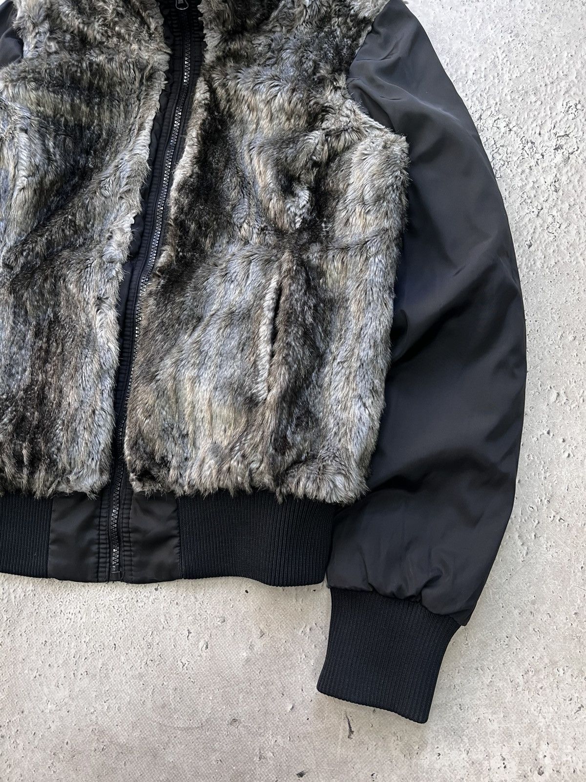 If Six Was Nine × Le Grande Bleu (L.G.B.) × Vintage HOOD COAT Vintage 70s Golden Fleece Bomber Military Jacket Size M / US 6-8 / IT 42-44 - 3 Thumbnail