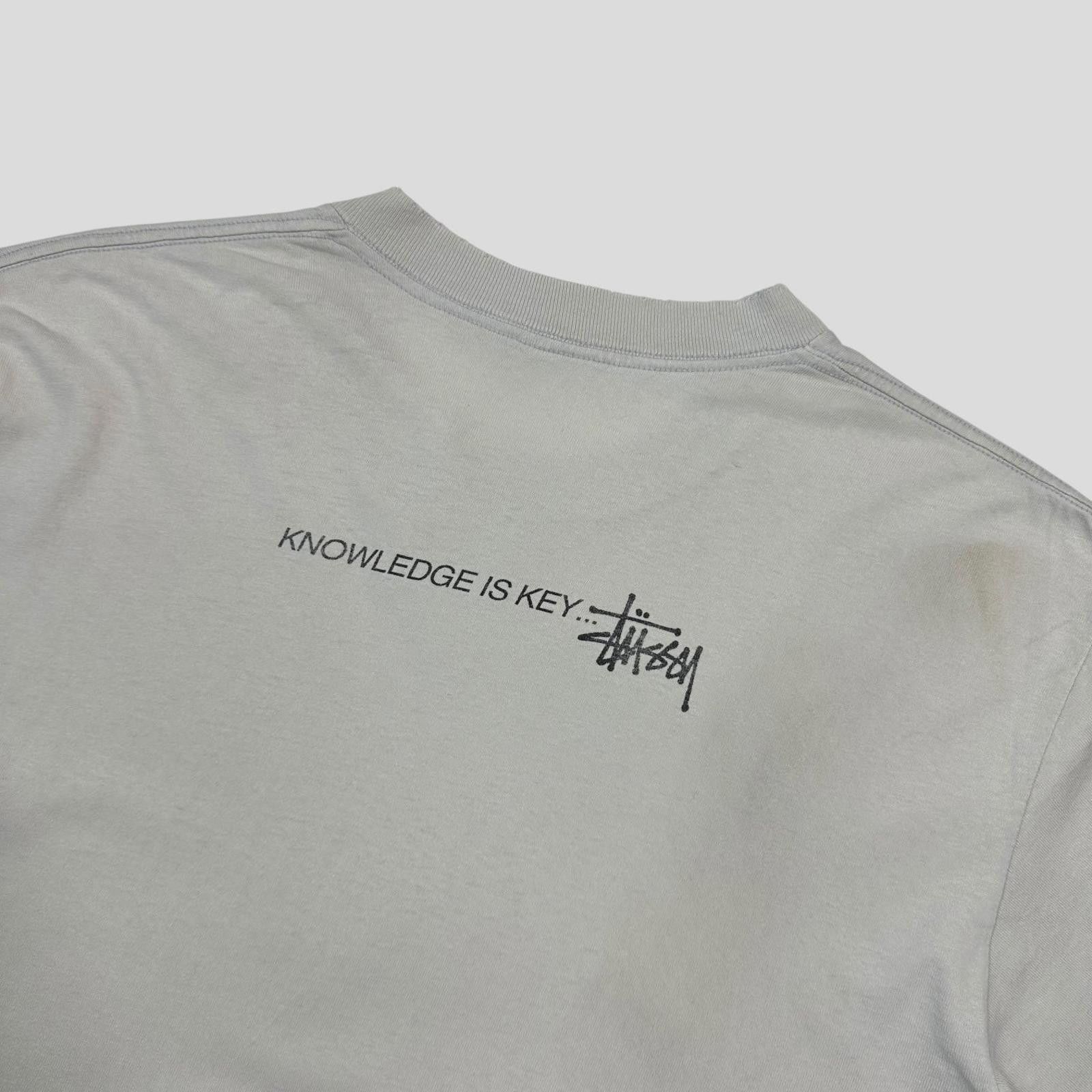 Stussy Stussy early 90’s Knowledge is Key T-shirt - L Size US L / EU 52-54 / 3 - 3 Thumbnail