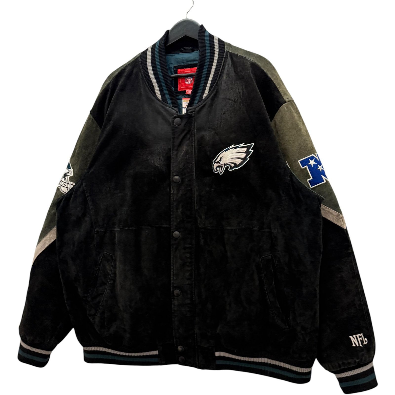 NFL Vintage Philadelphia Eagles Bomber Jacket XXL Size US XXL / EU 58 / 5 - 3 Thumbnail