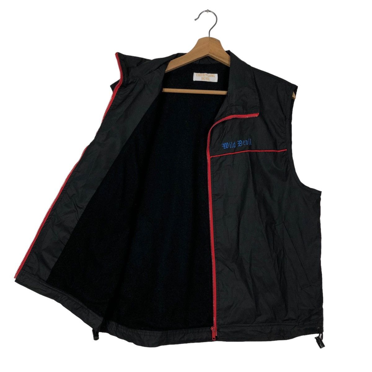 Japanese Brand 🔥90’s Wild Devil Vest Big Logo Embroidery Size US M / EU 48-50 / 2 - 9 Thumbnail