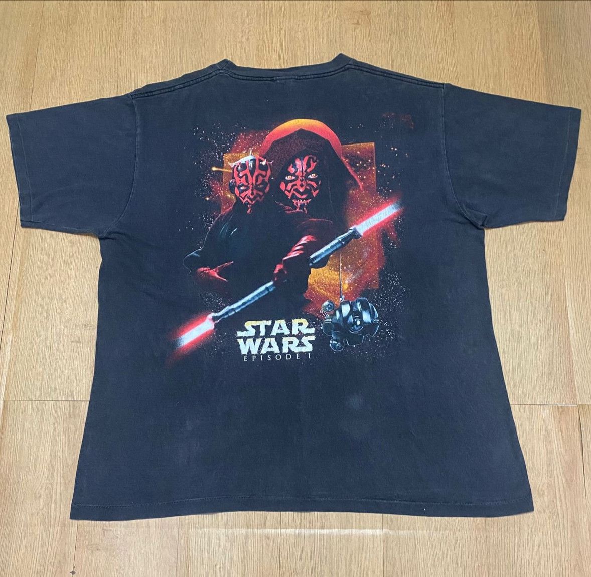 Vintage Vintage 80s Star Wars The Darkside Darth Maul Episode 1 Size US XL / EU 56 / 4 - 2 Thumbnail