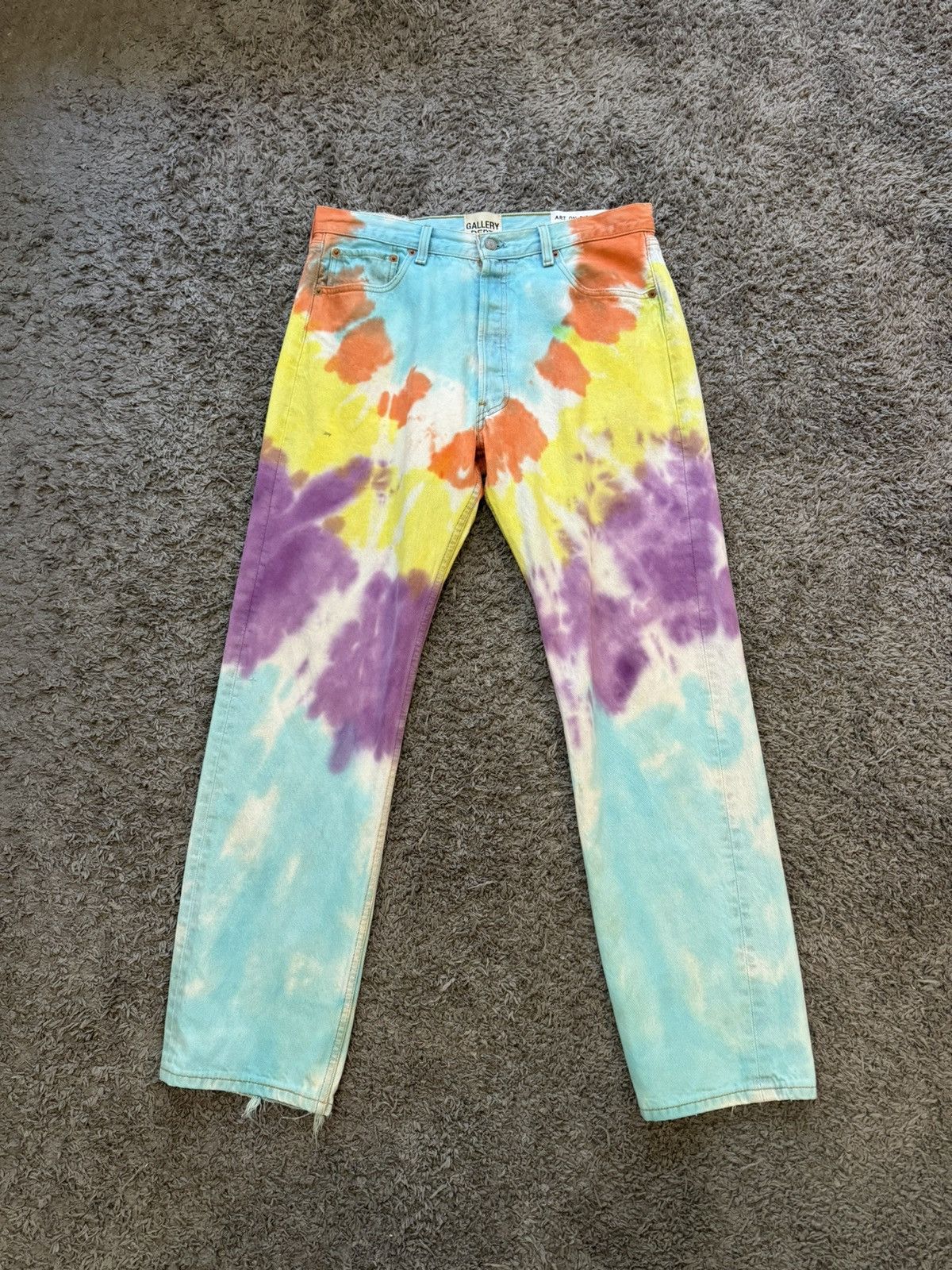 Gallery Dept. Gallery Dept Marley Denim Tye Dye Levi Jeans Size 32 Size US 32 / EU 48 - 1 Thumbnail