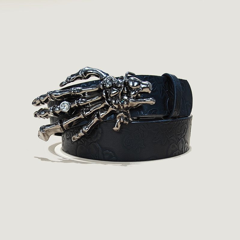 Japanese Brand Rhinestone Skeleton Hand Belt Size ONE SIZE - 1 Thumbnail