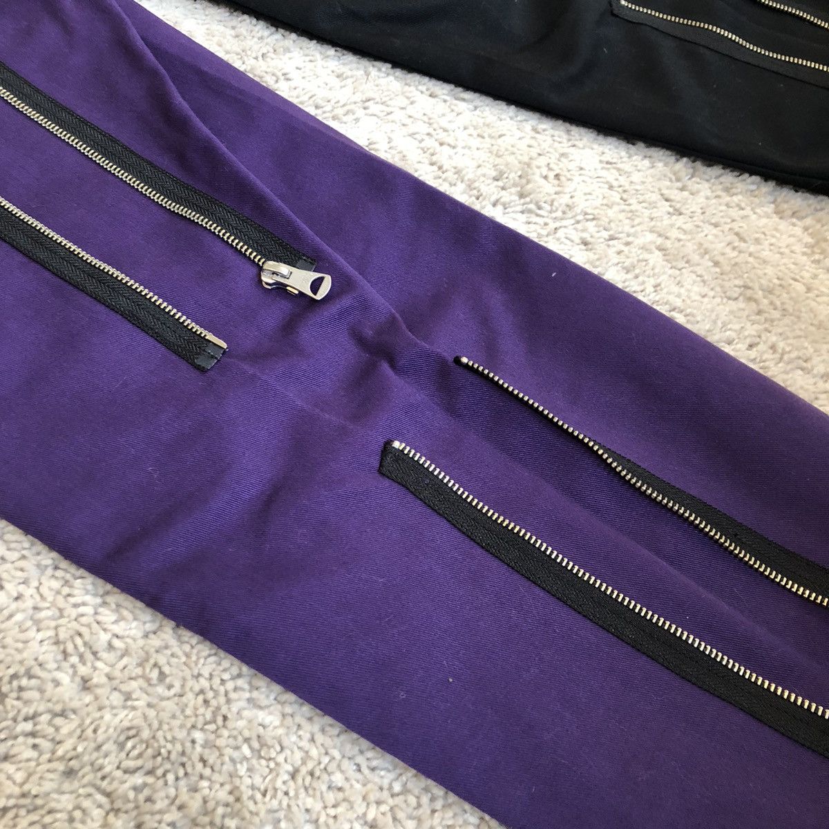 Dickies × KIDILL Kidill x Dickies Split Bondage Pants Purple & Black Size US 31 - 3 Thumbnail